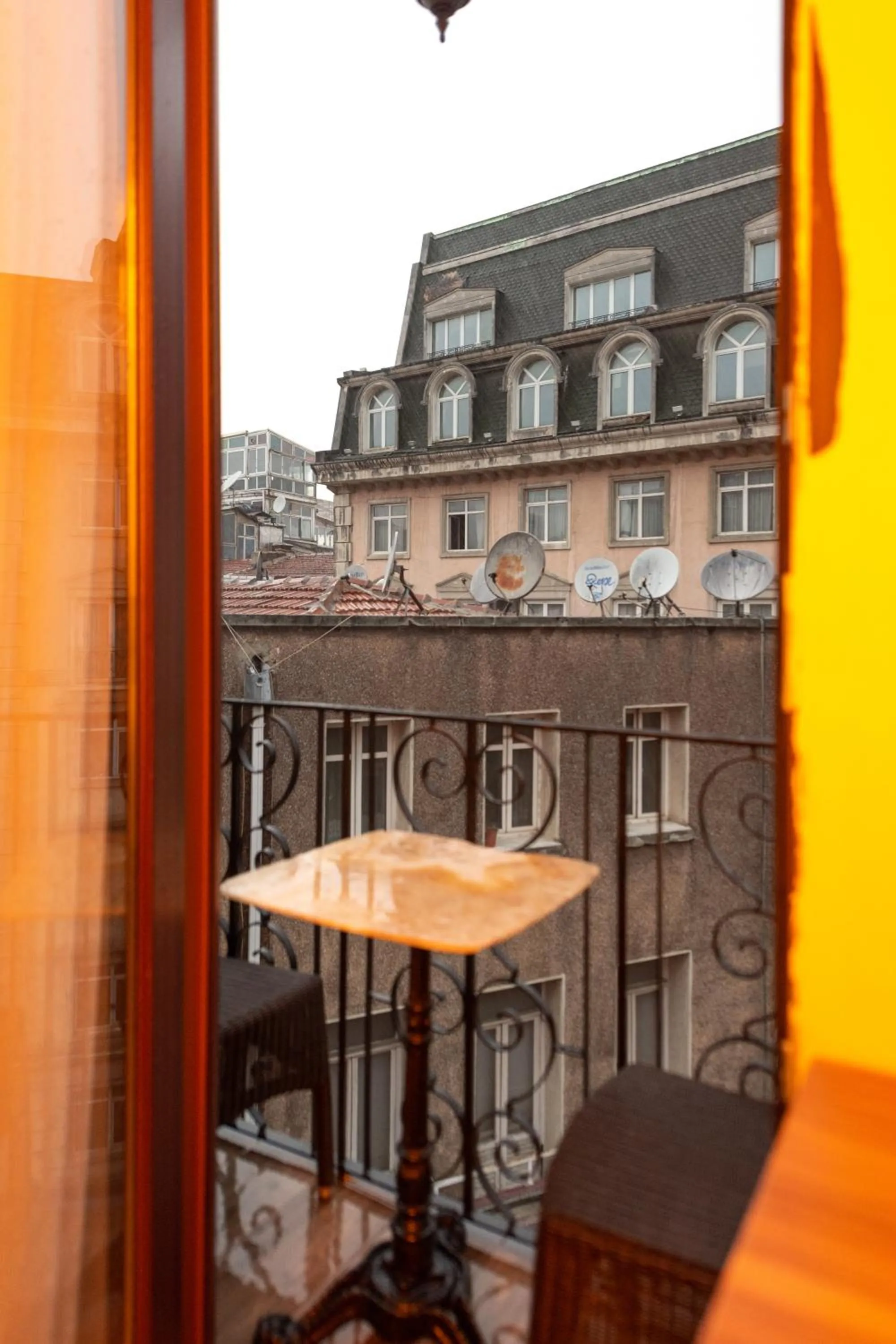 Balcony/Terrace in hotel di poesia deluxe