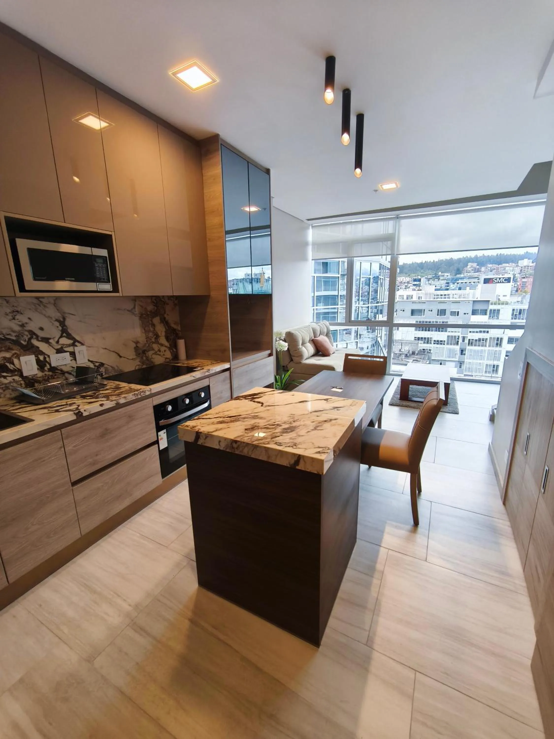 Kitchen or kitchenette in New Coliving Ecuador Luxury Residences