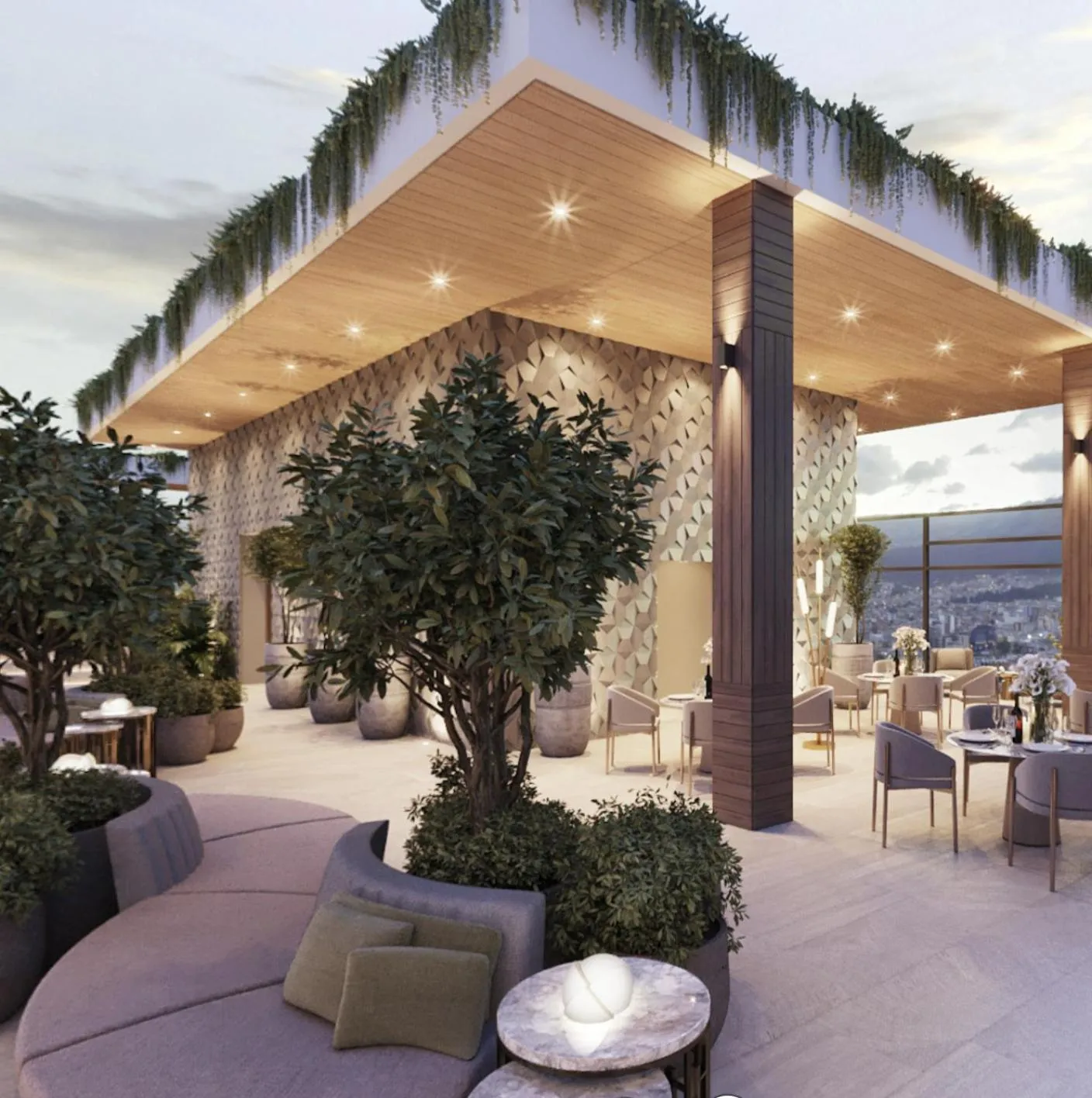 Balcony/Terrace in New Coliving Ecuador Luxury Residences