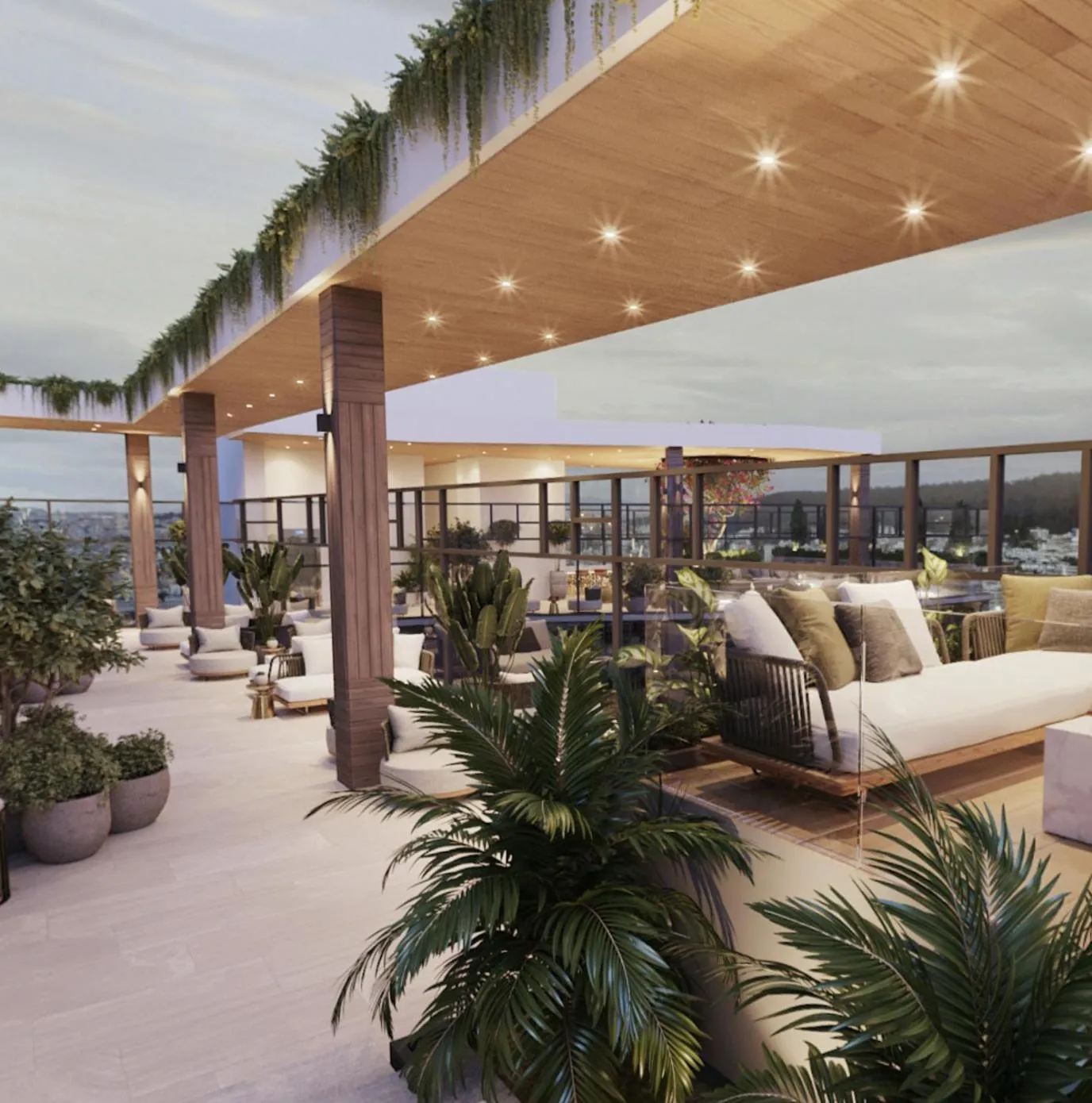 Balcony/Terrace in New Coliving Ecuador Luxury Residences