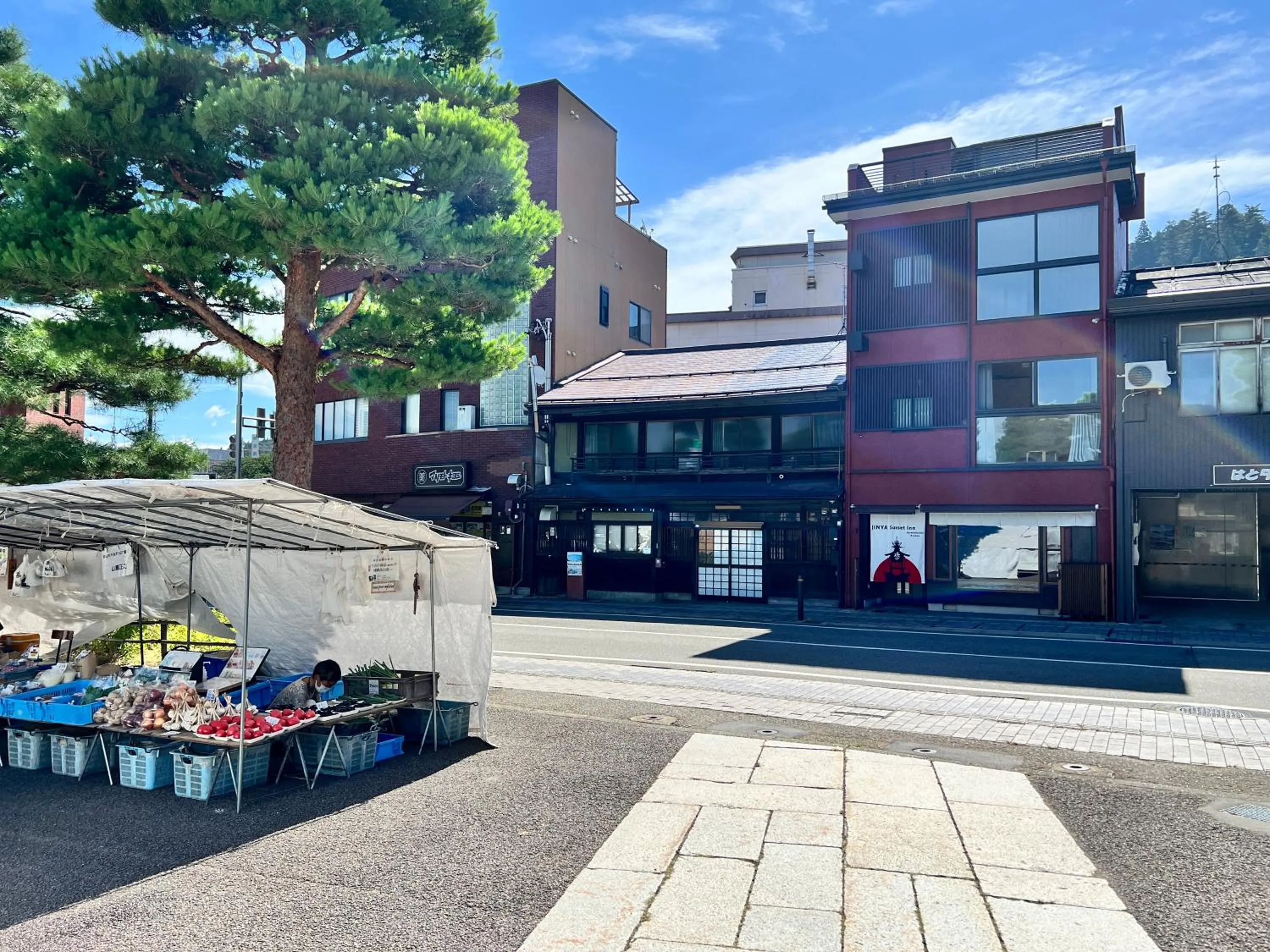 Property building in Jinya Sunset Inn by Murasaki