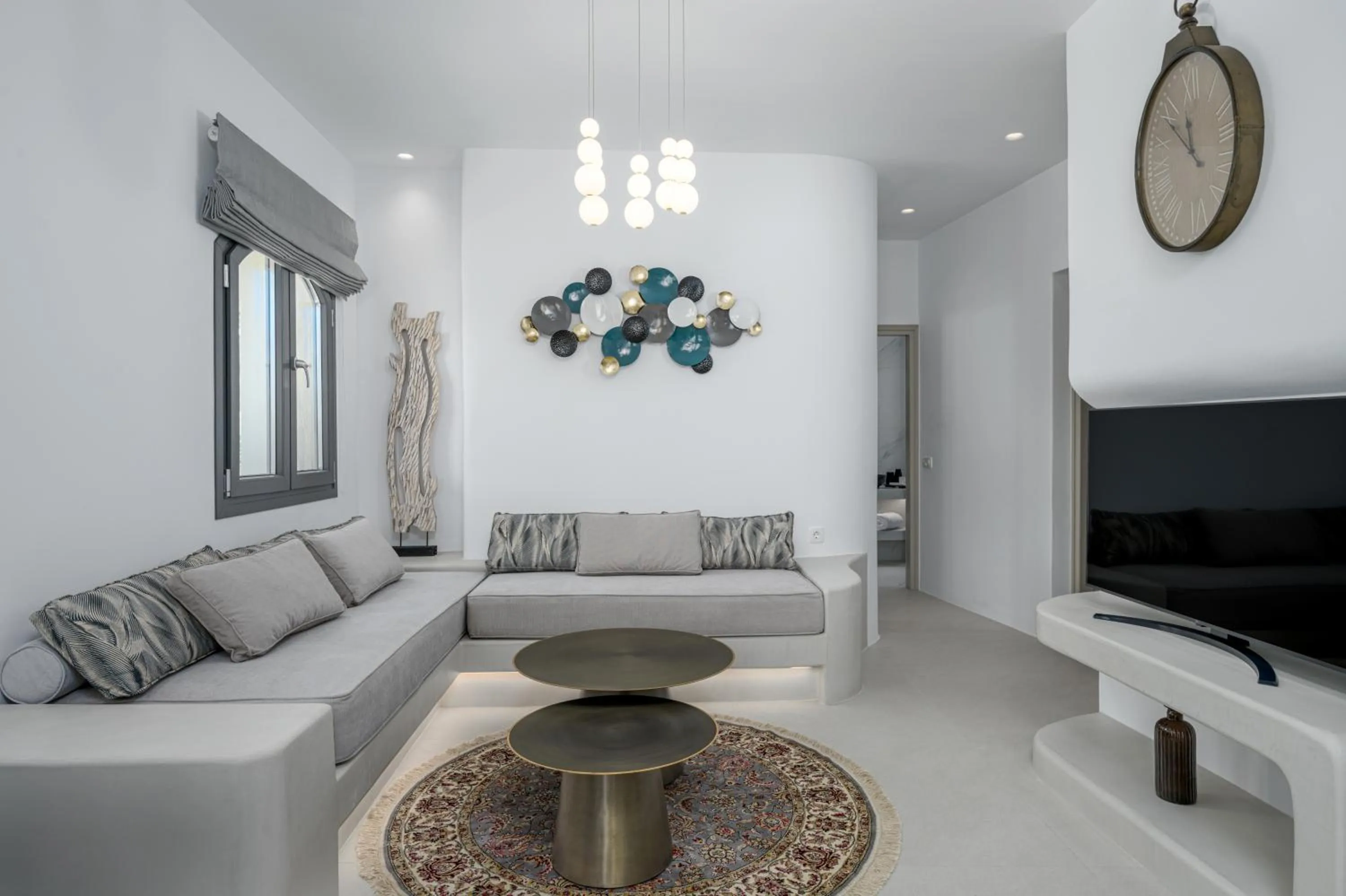 Living room in Galaria Serenity Suites