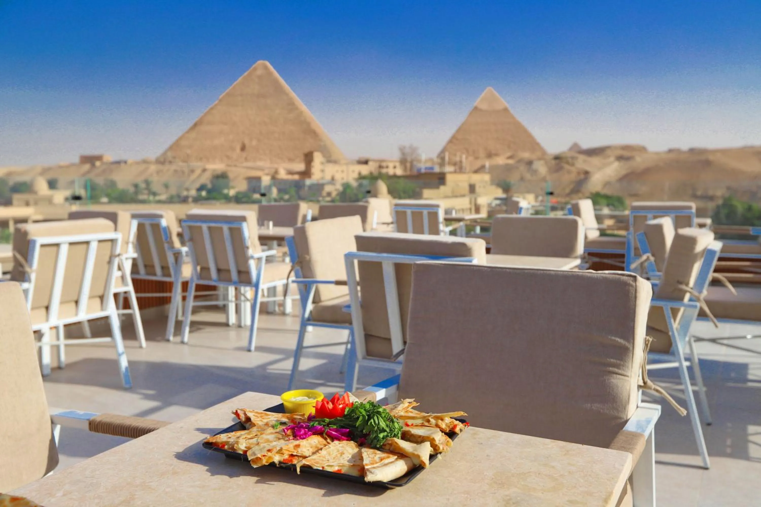 Nearby landmark in Gaia Pyramids Hotel