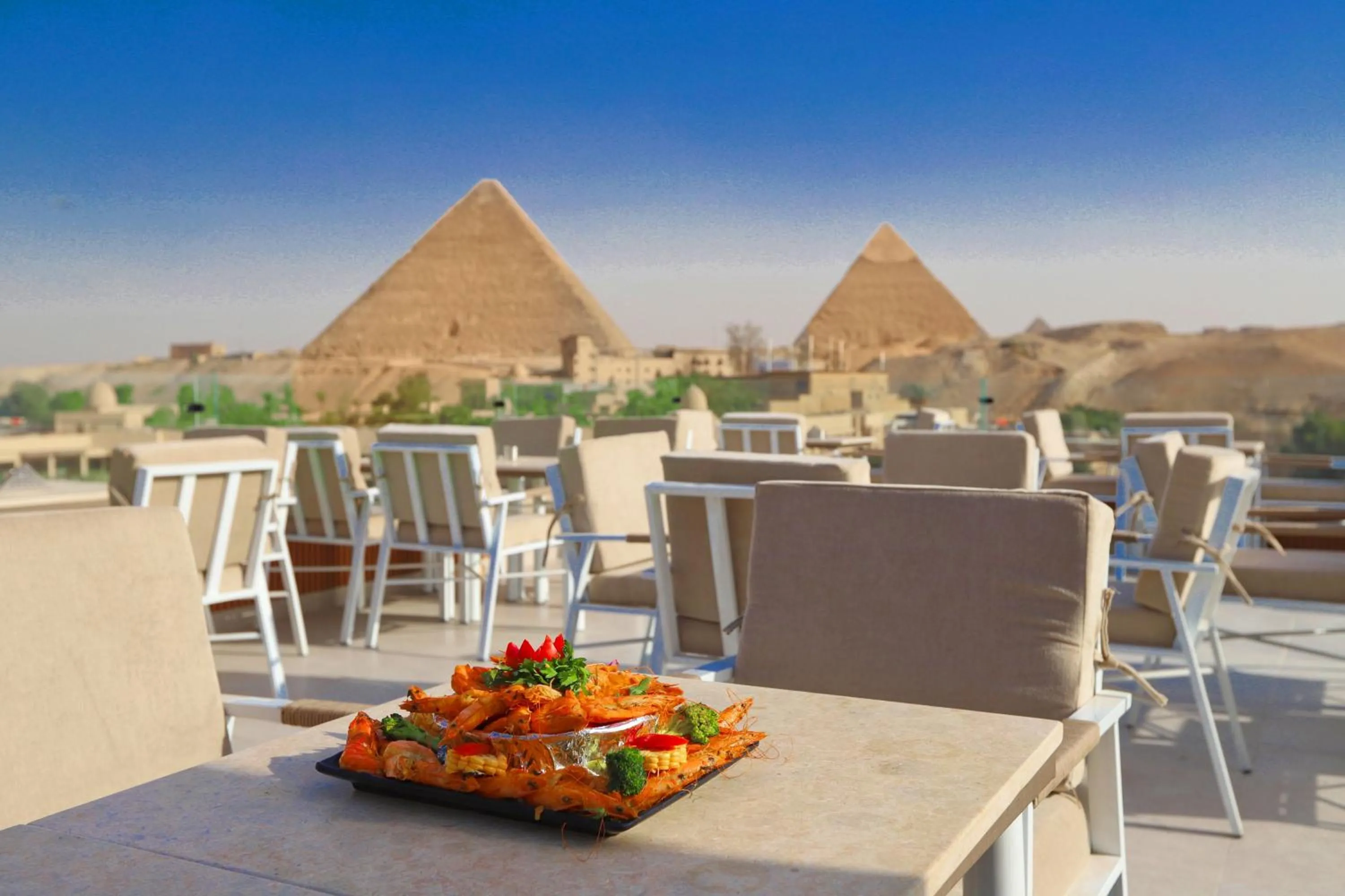 Nearby landmark in Gaia Pyramids Hotel