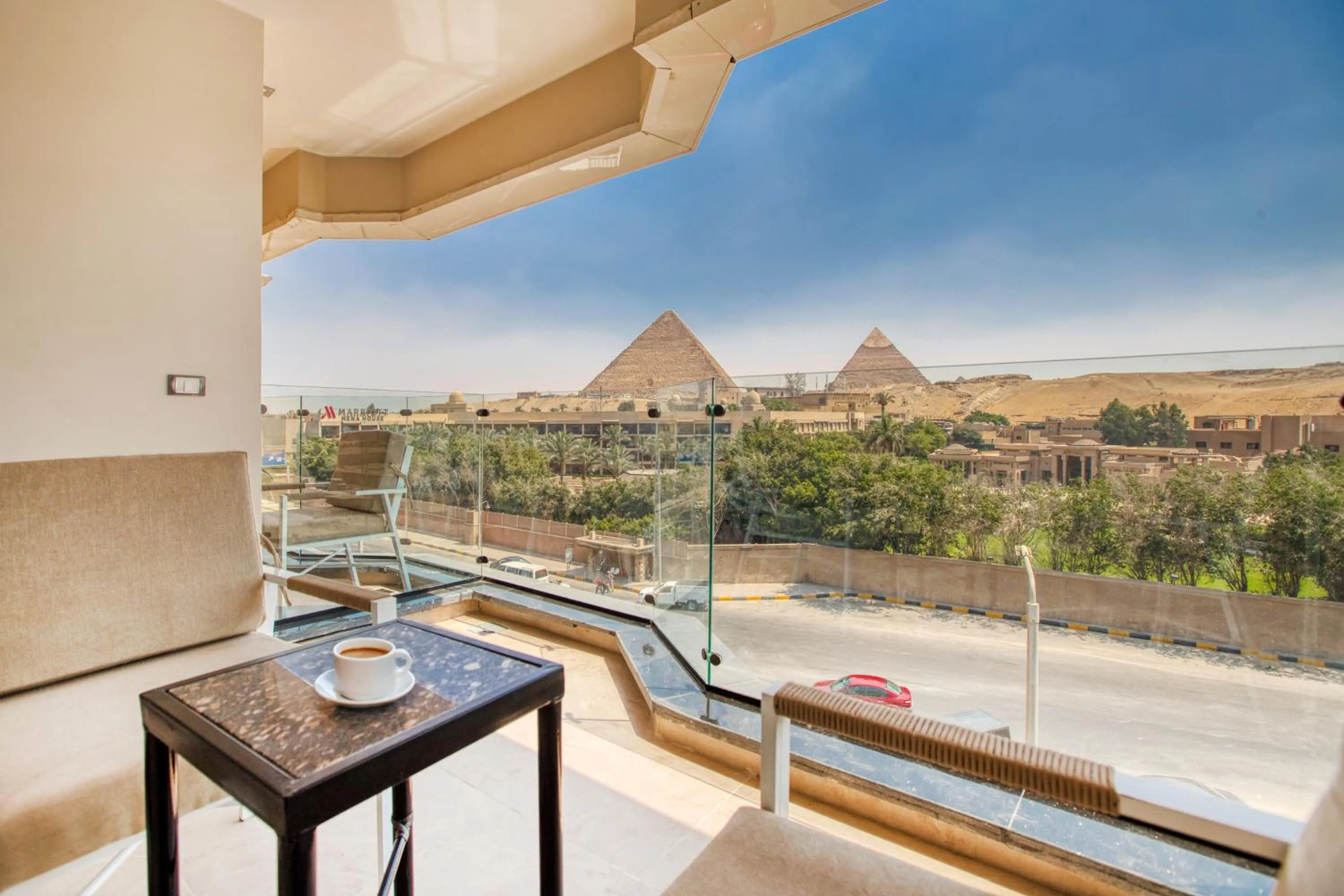 Bathroom in Gaia Pyramids Hotel