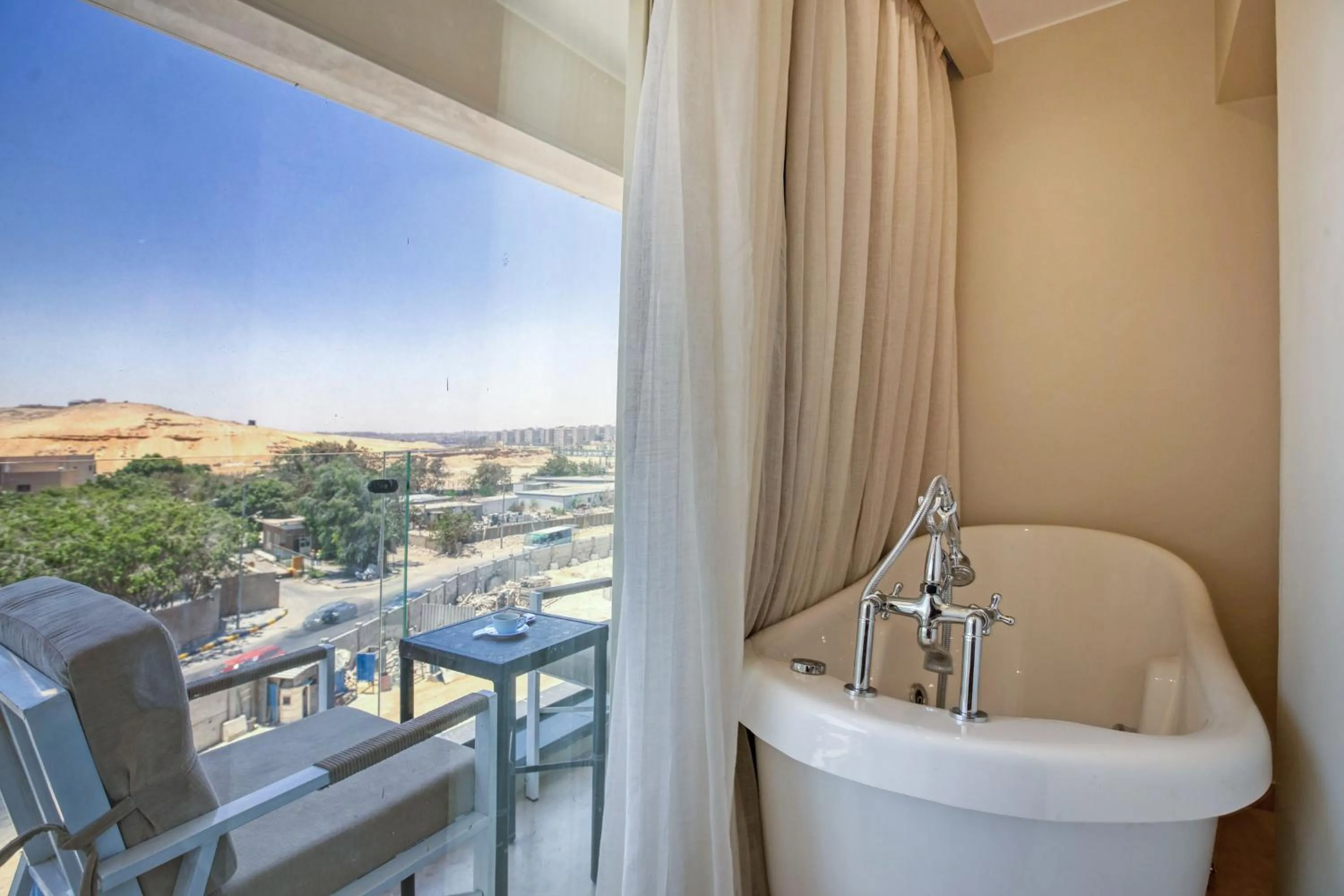 View (from property/room) in Gaia Pyramids Hotel