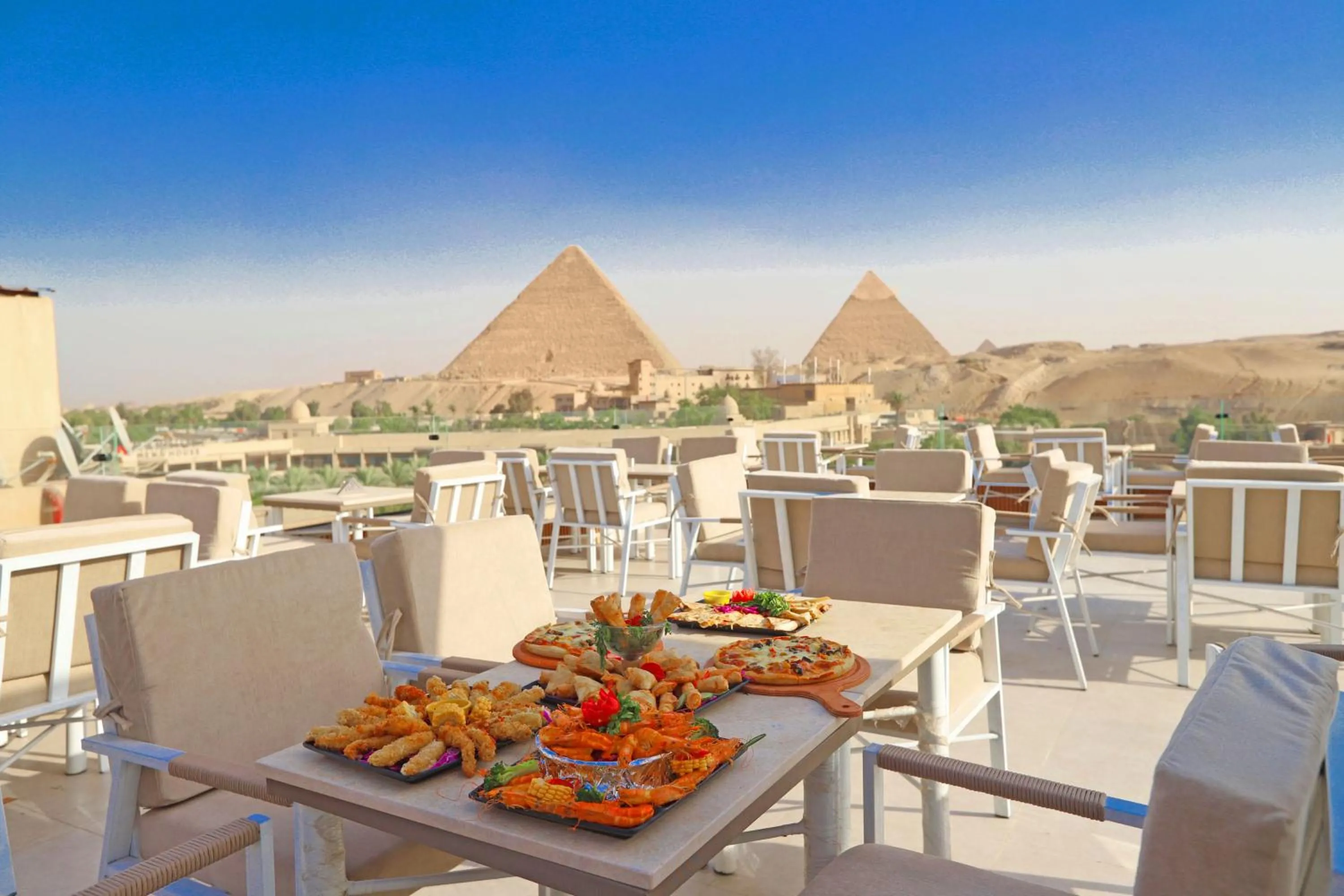 Nearby landmark in Gaia Pyramids Hotel