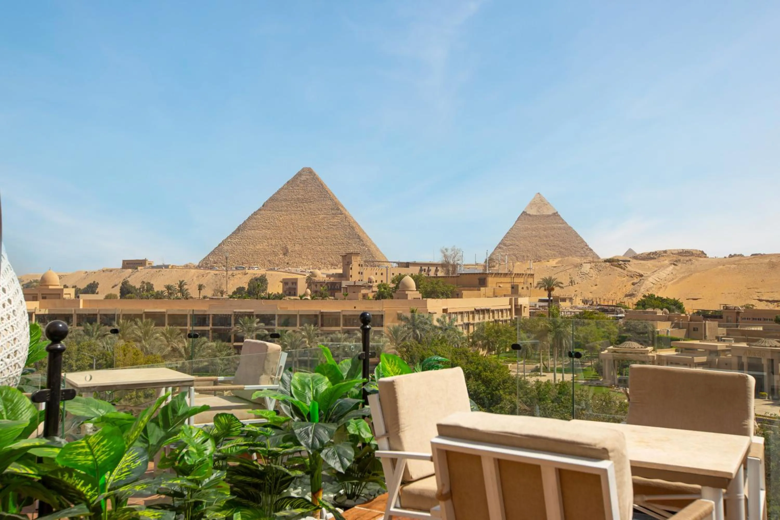 Nearby landmark in Gaia Pyramids Hotel