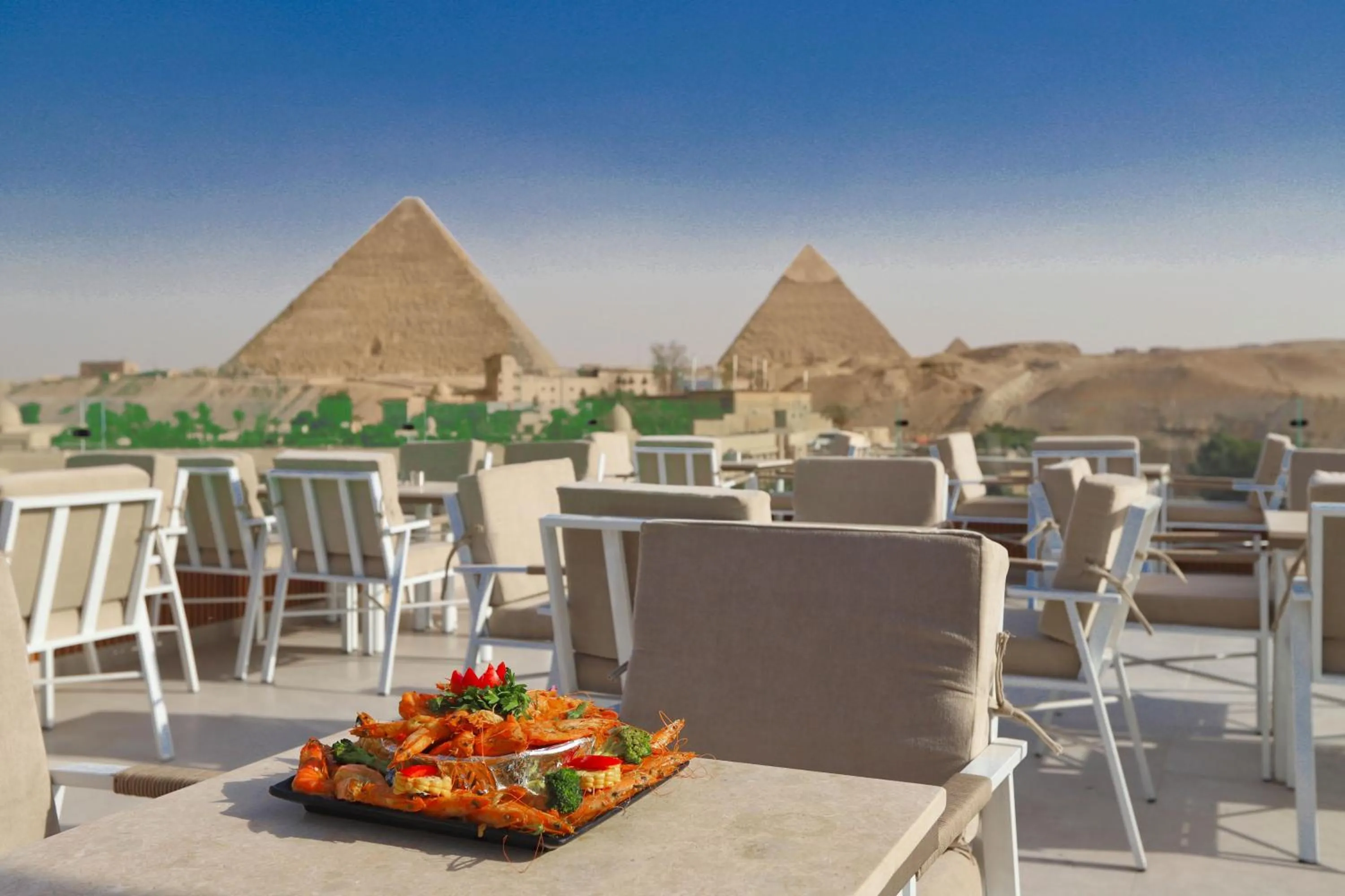 Nearby landmark in Gaia Pyramids Hotel