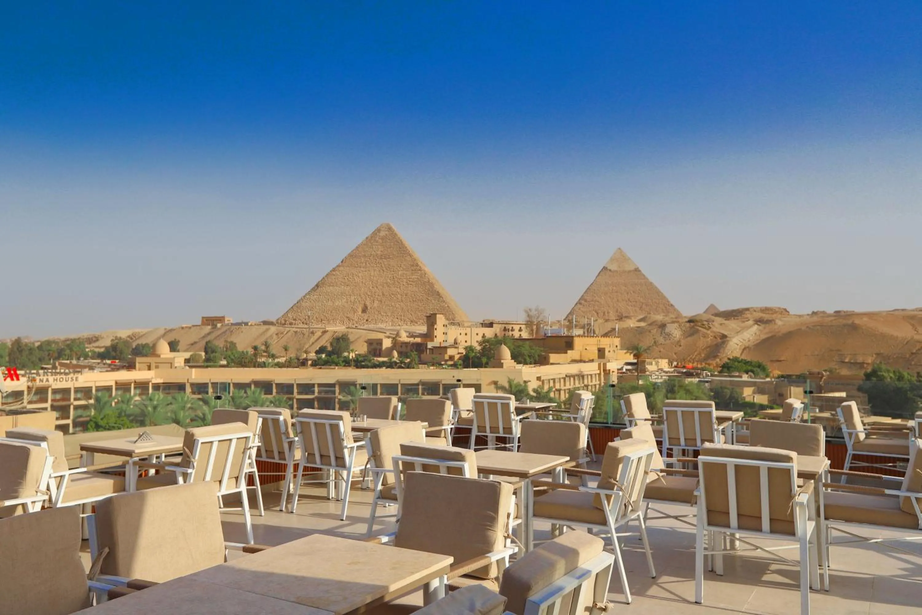 Nearby landmark in Gaia Pyramids Hotel