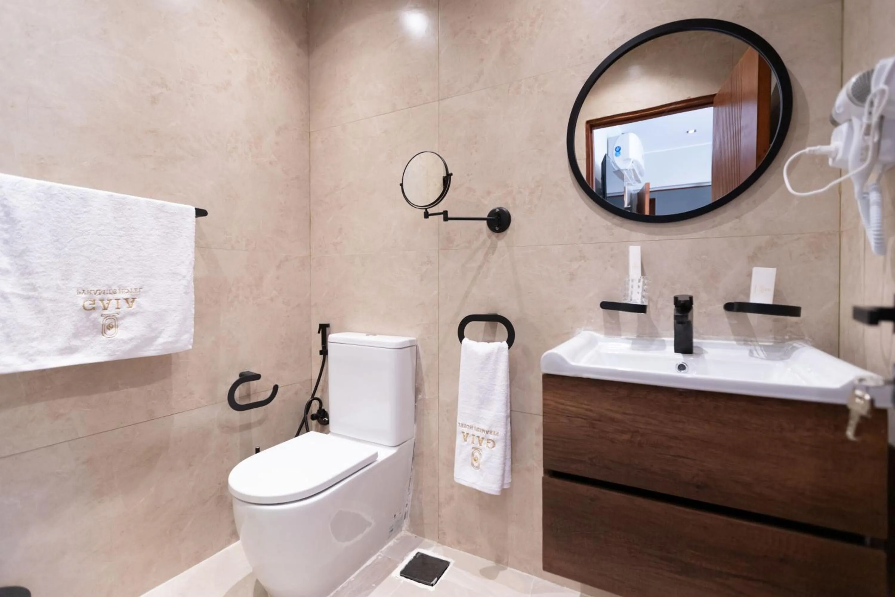 Bathroom in Gaia Pyramids Hotel