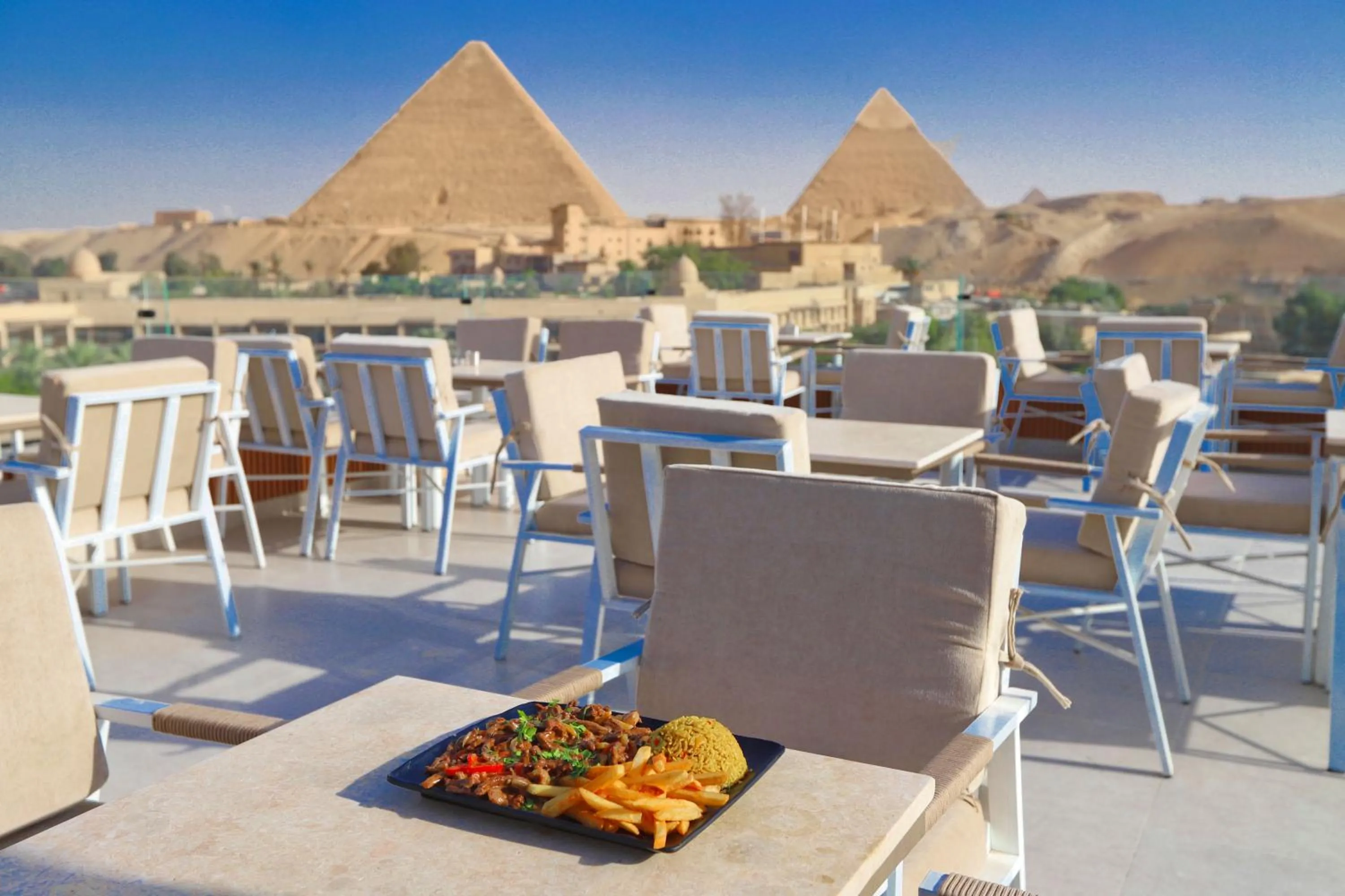 Nearby landmark in Gaia Pyramids Hotel