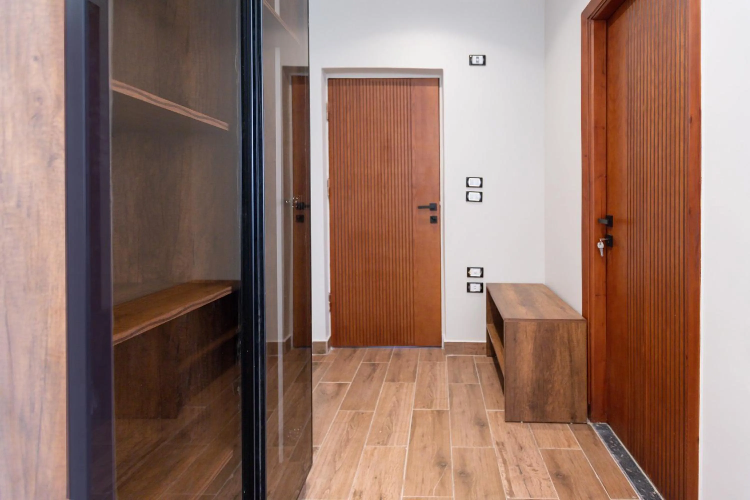 wardrobe in Gaia Pyramids Hotel