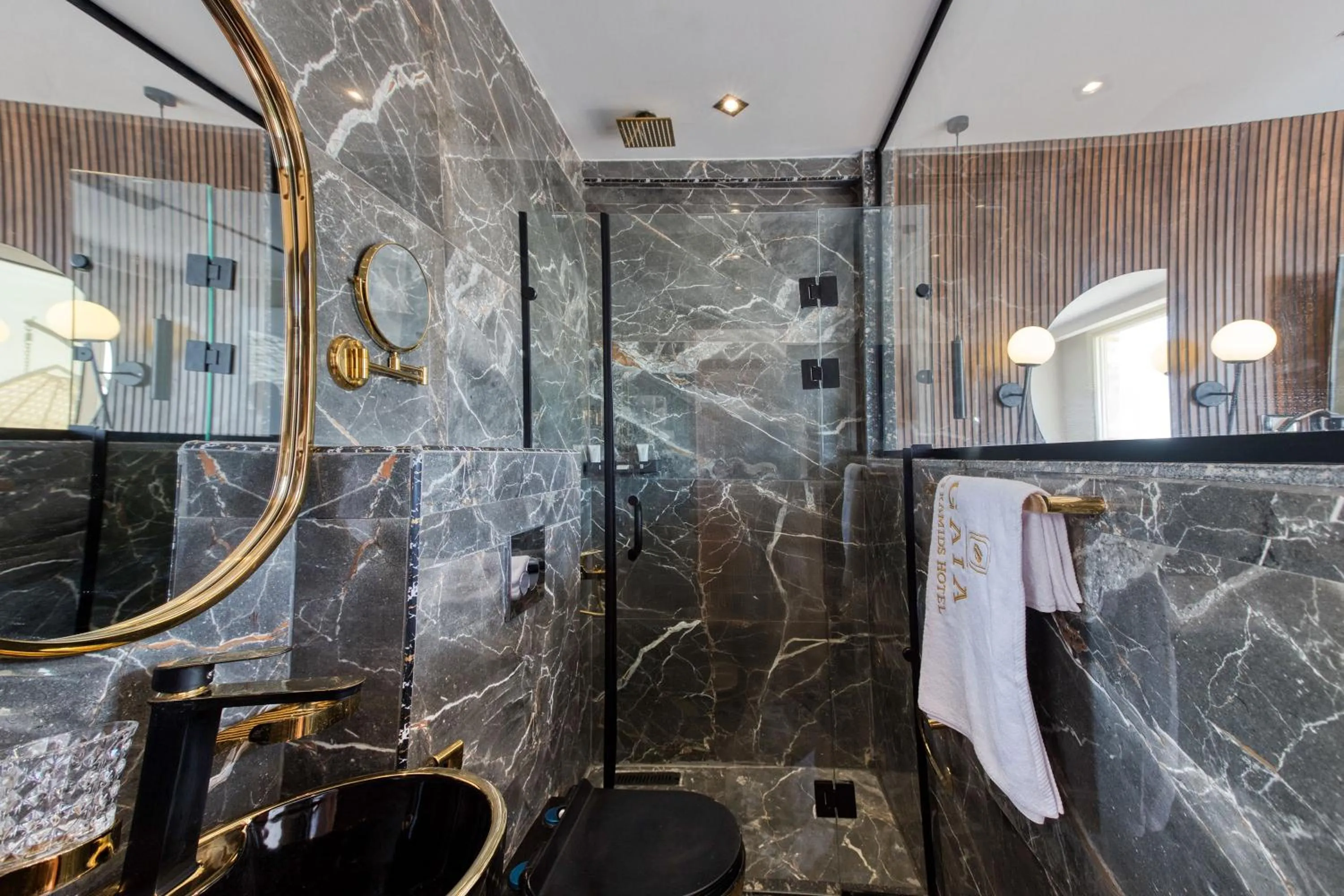 Bathroom in Gaia Pyramids Hotel