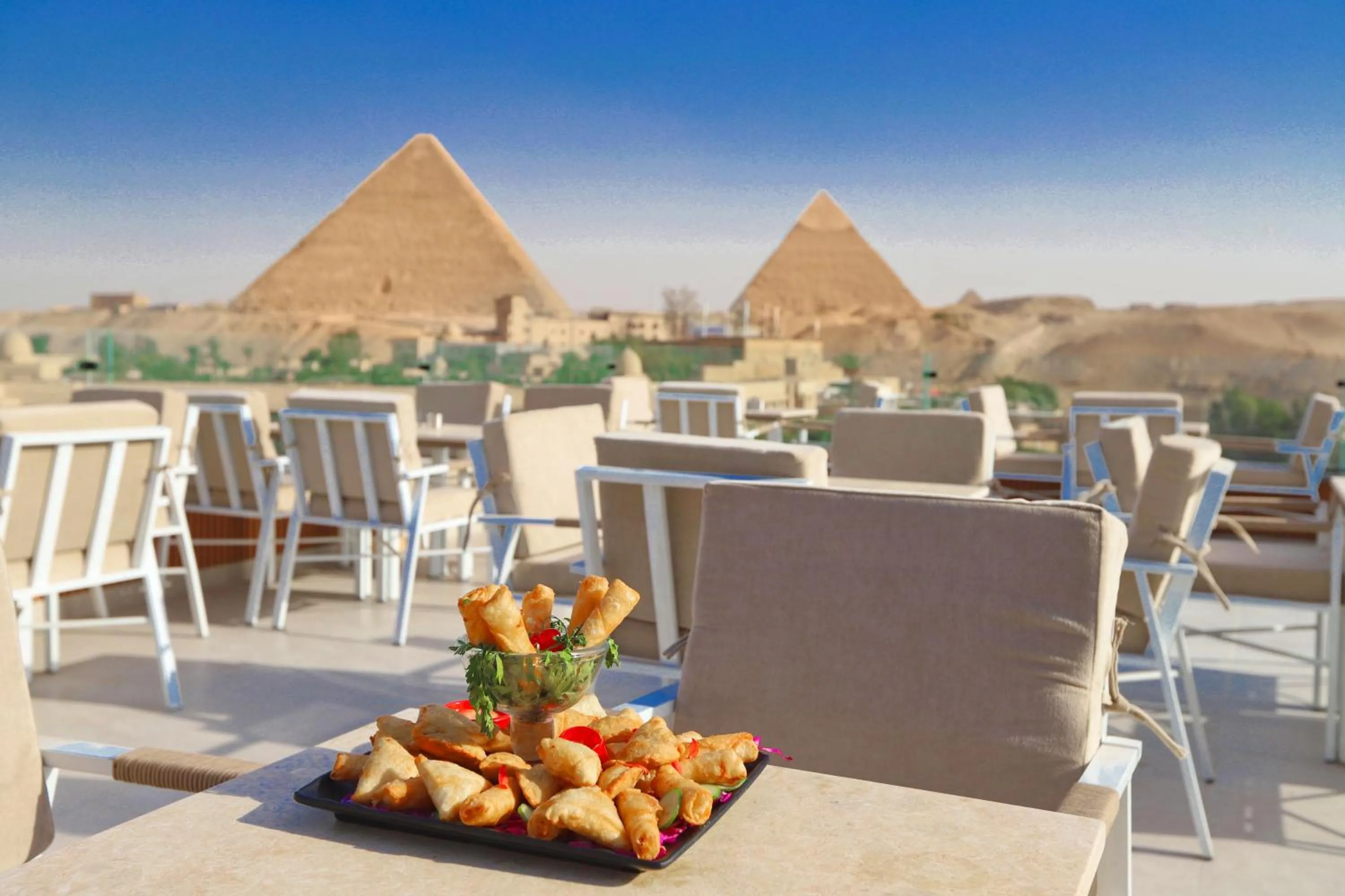 Nearby landmark in Gaia Pyramids Hotel