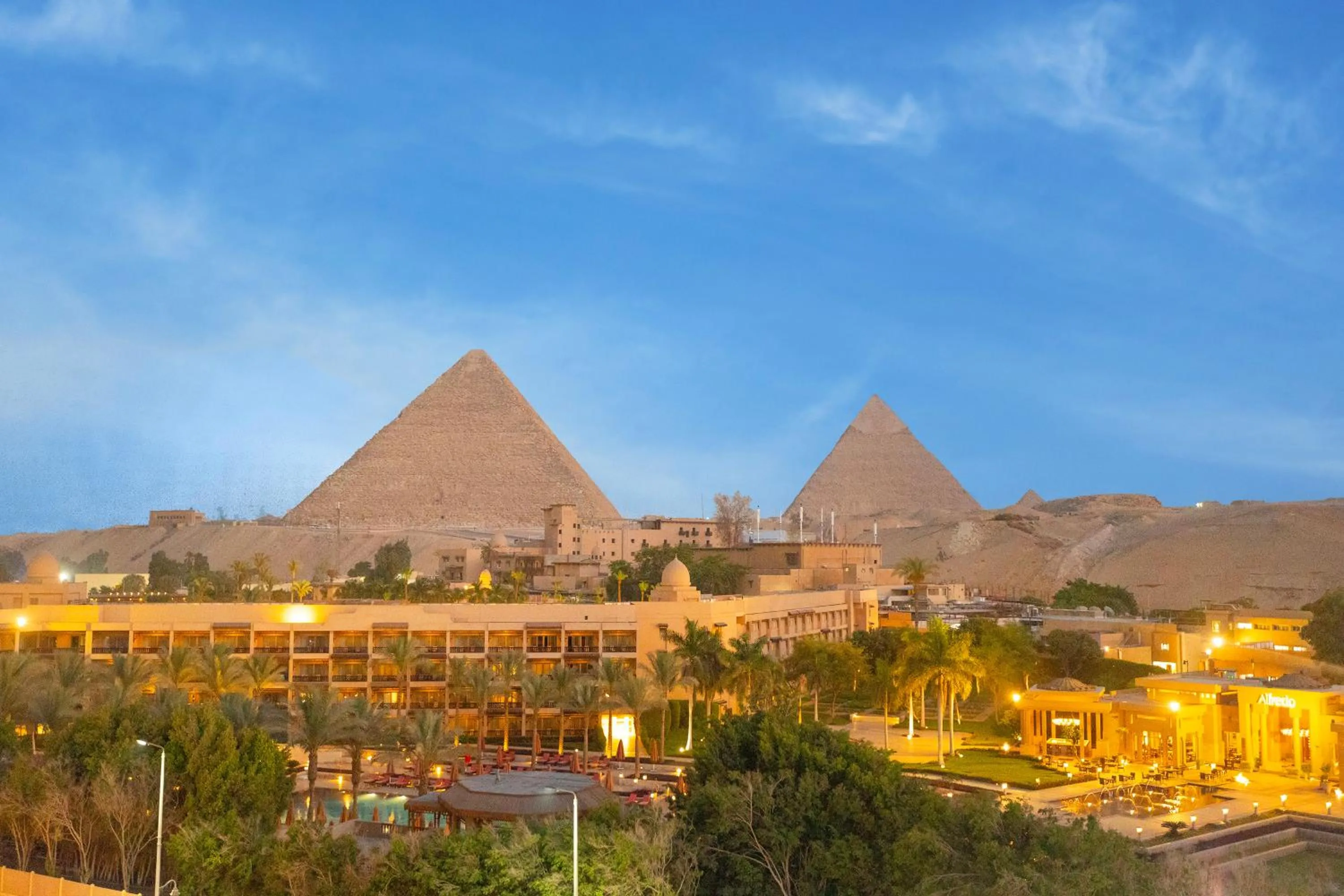 Nearby landmark in Gaia Pyramids Hotel