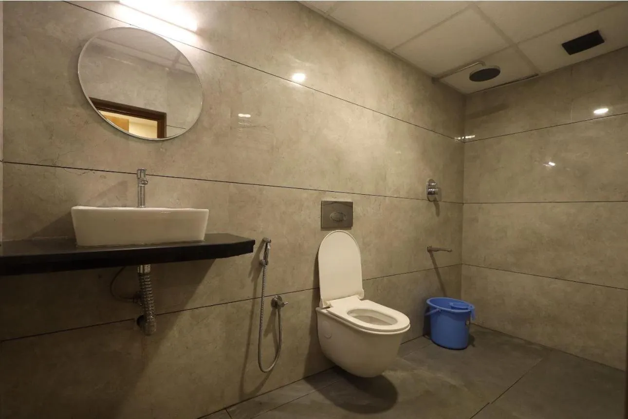 Toilet in Hotel president park Coimbatore