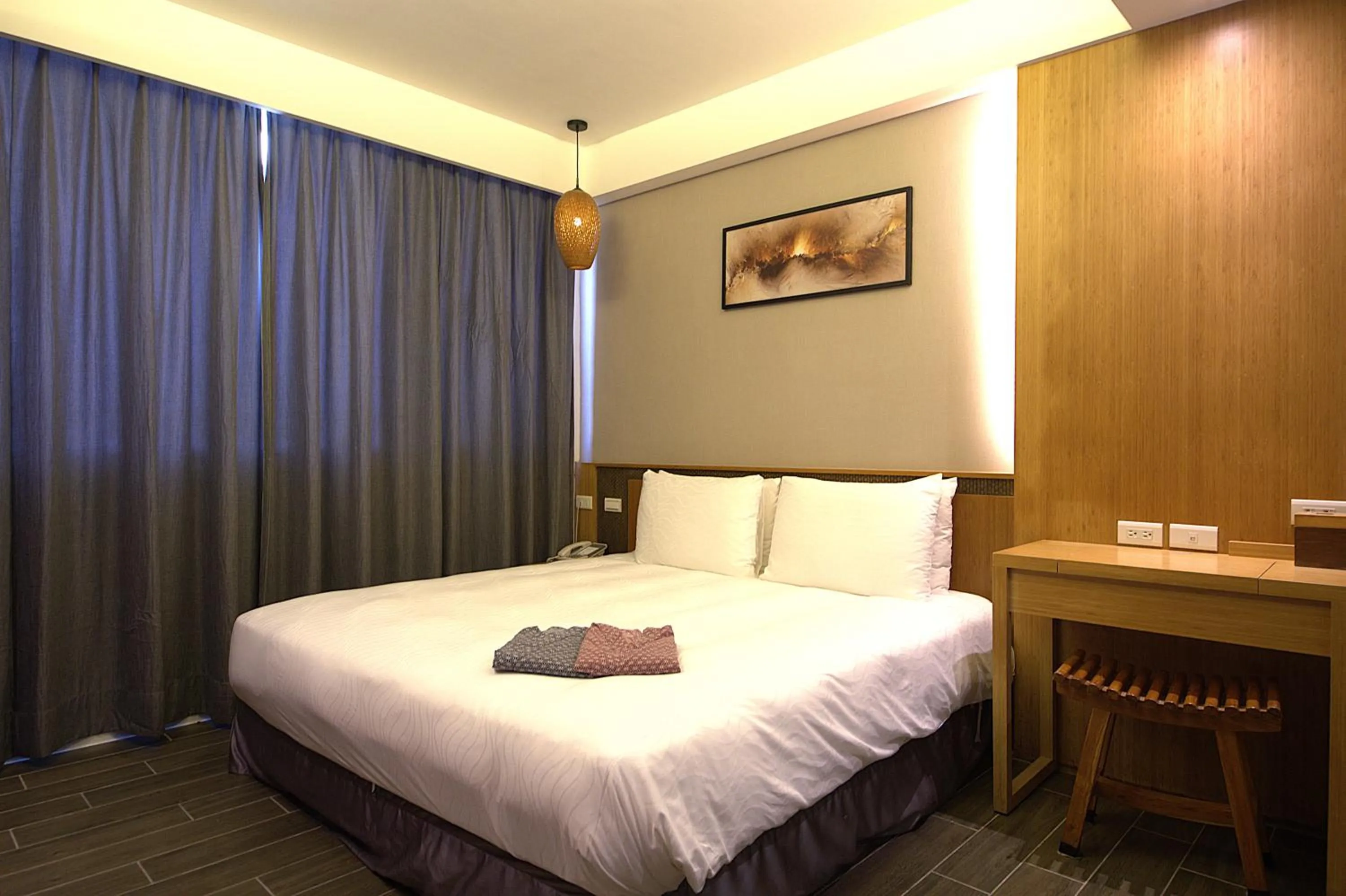 Photo of the whole room, Bed in Tenlien onsen Hot Spring Hotel