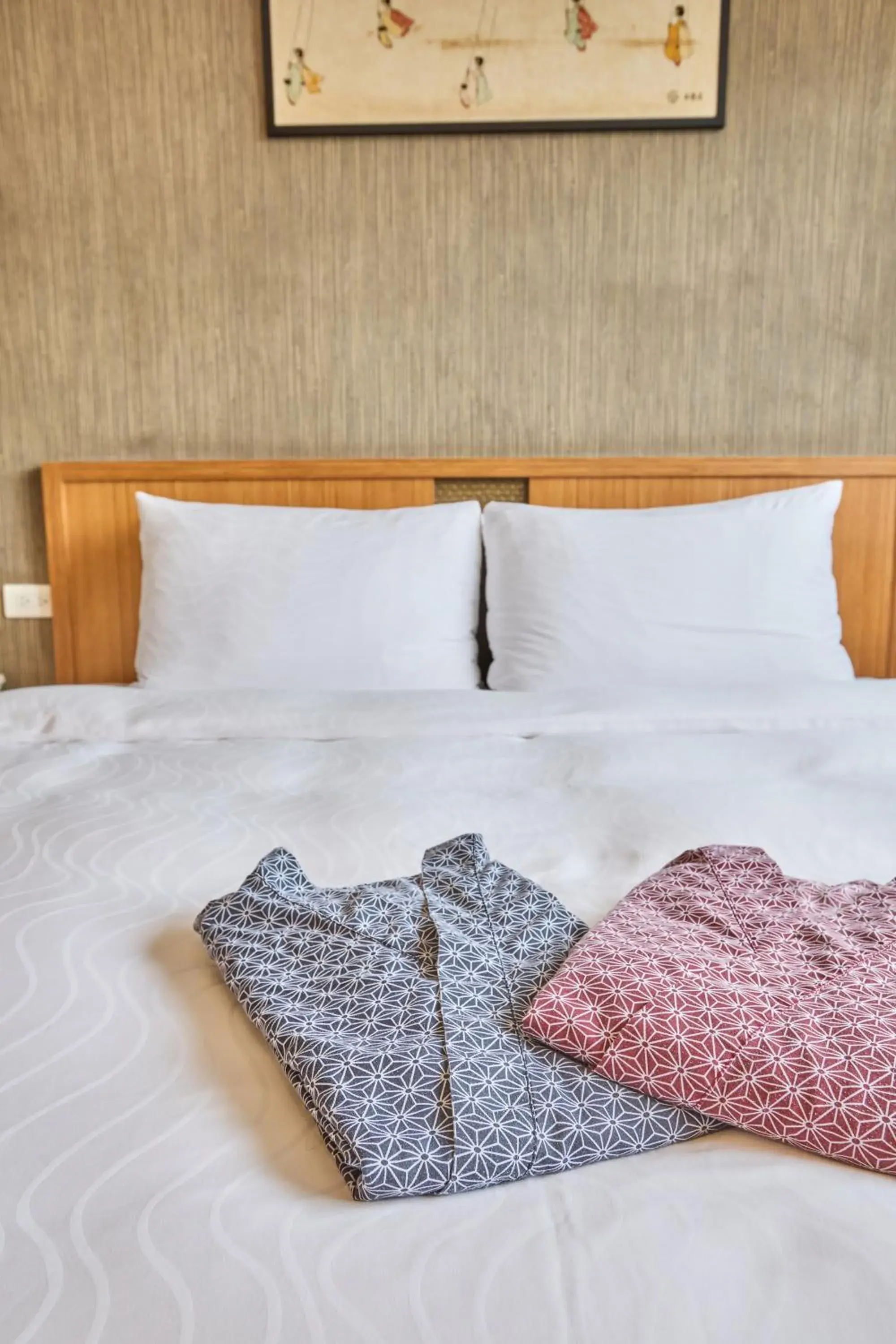 Property building, Bed in Tenlien onsen Hot Spring Hotel Property building, Bed in Tenlien onsen Hot Spring Hotel