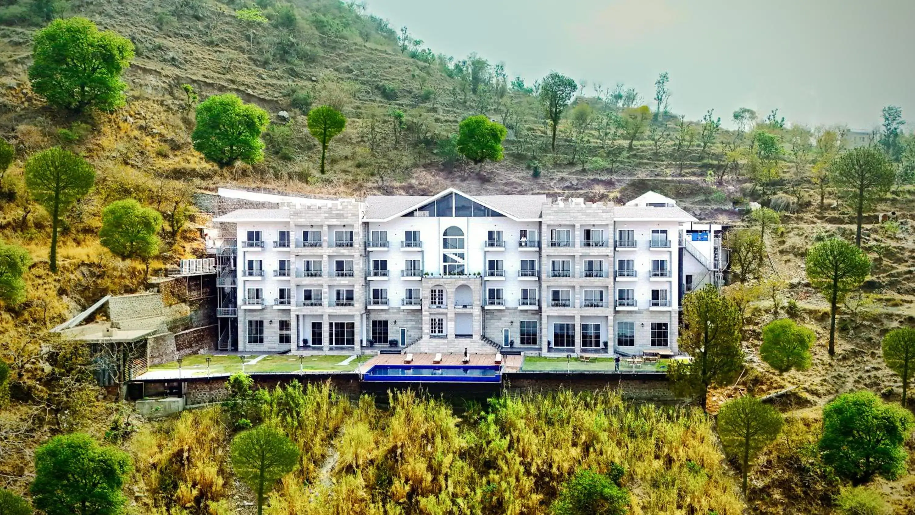 Property building in The Belvedere Kasauli Property building in The Belvedere Kasauli