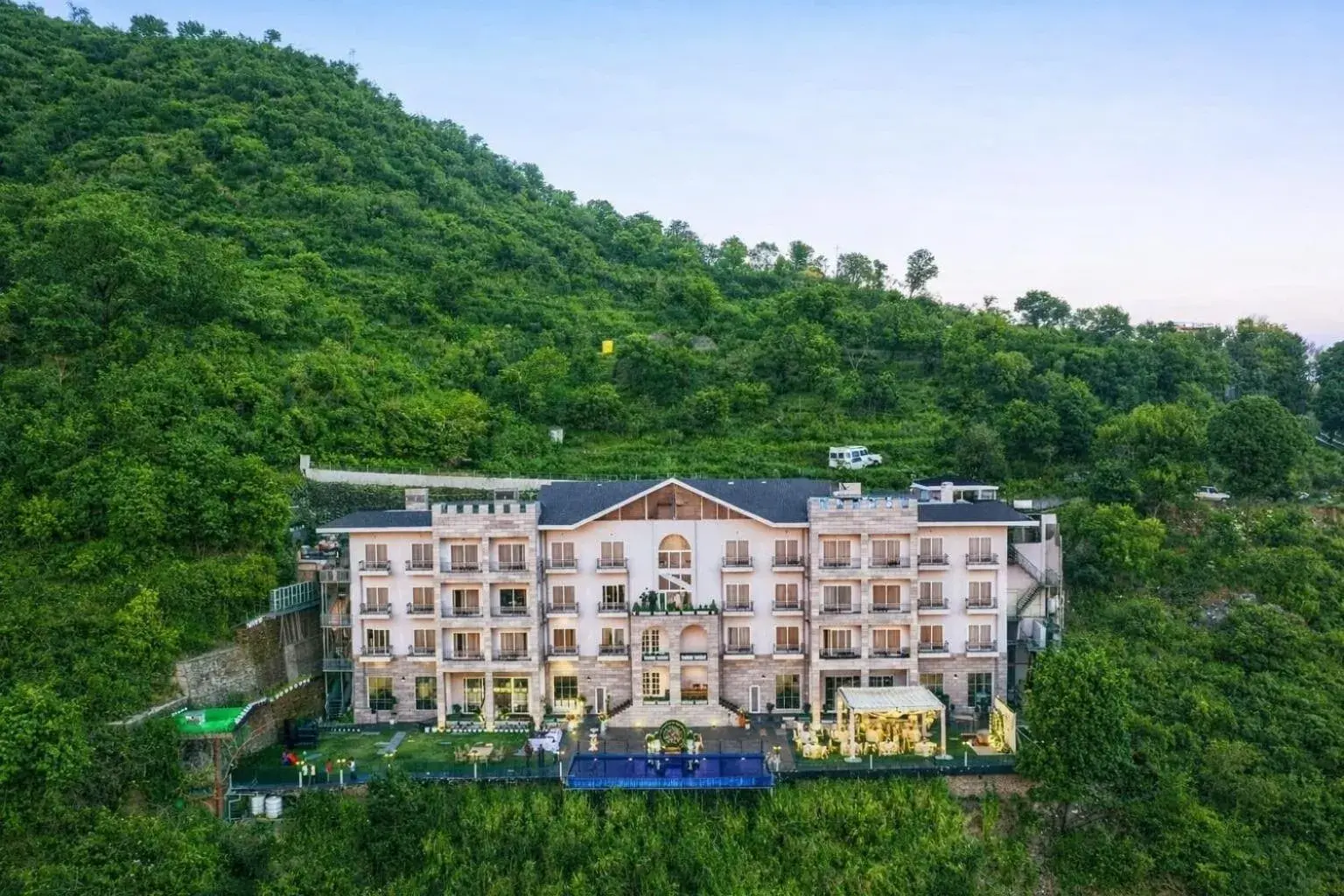 Property building in The Belvedere Kasauli Property building in The Belvedere Kasauli
