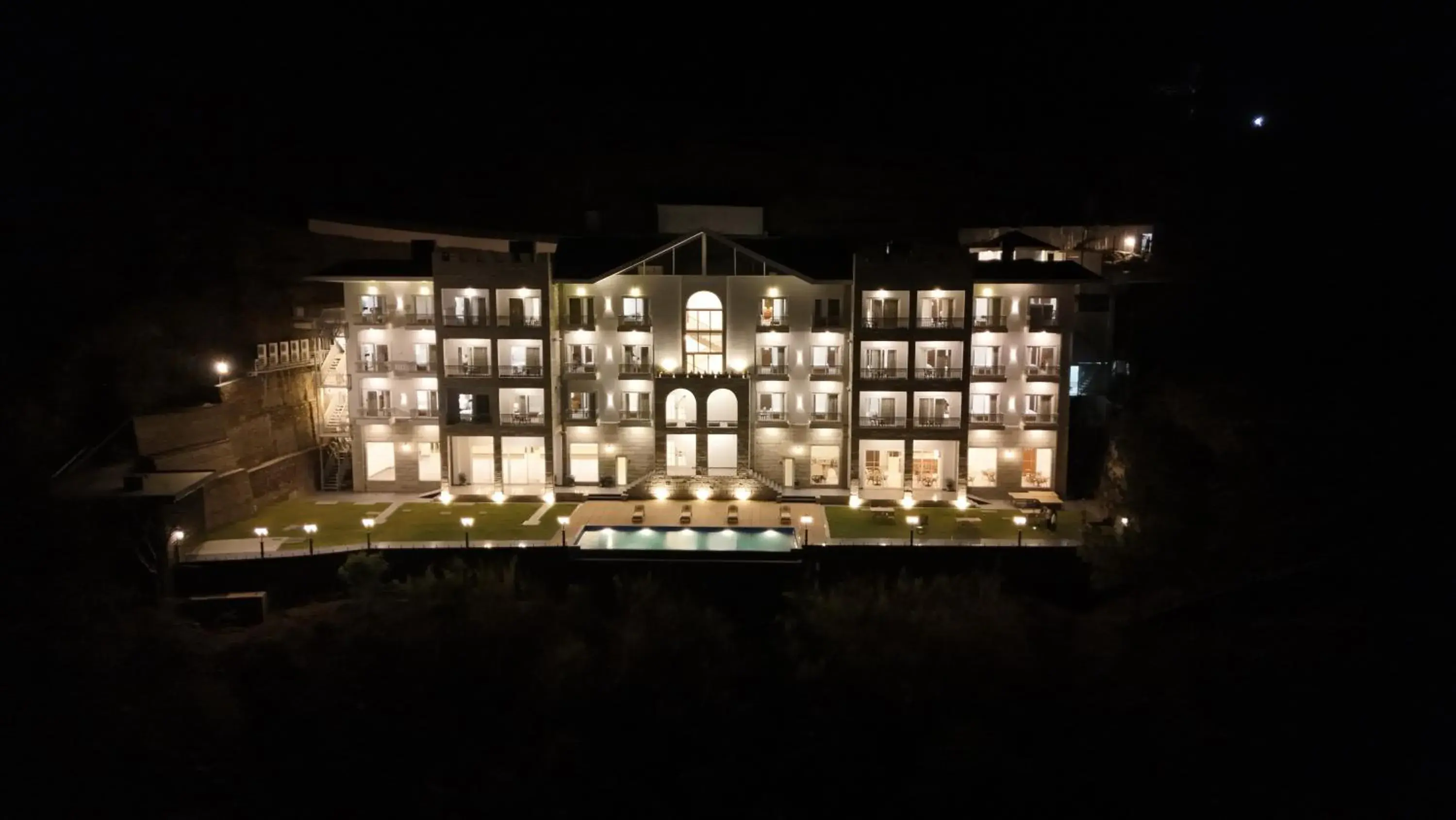 Property building in The Belvedere Kasauli Property building in The Belvedere Kasauli