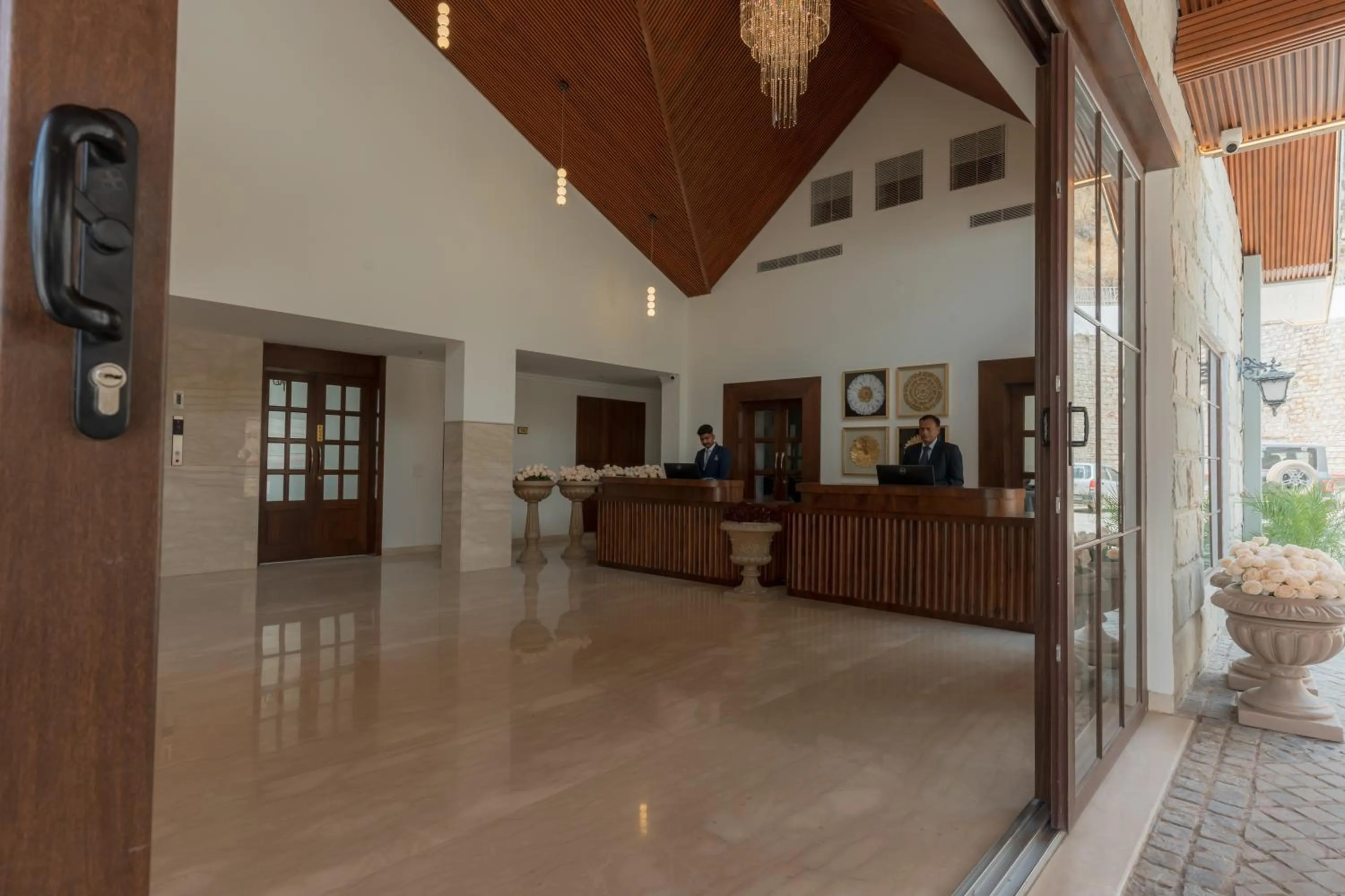 Lobby or reception in The Belvedere Kasauli