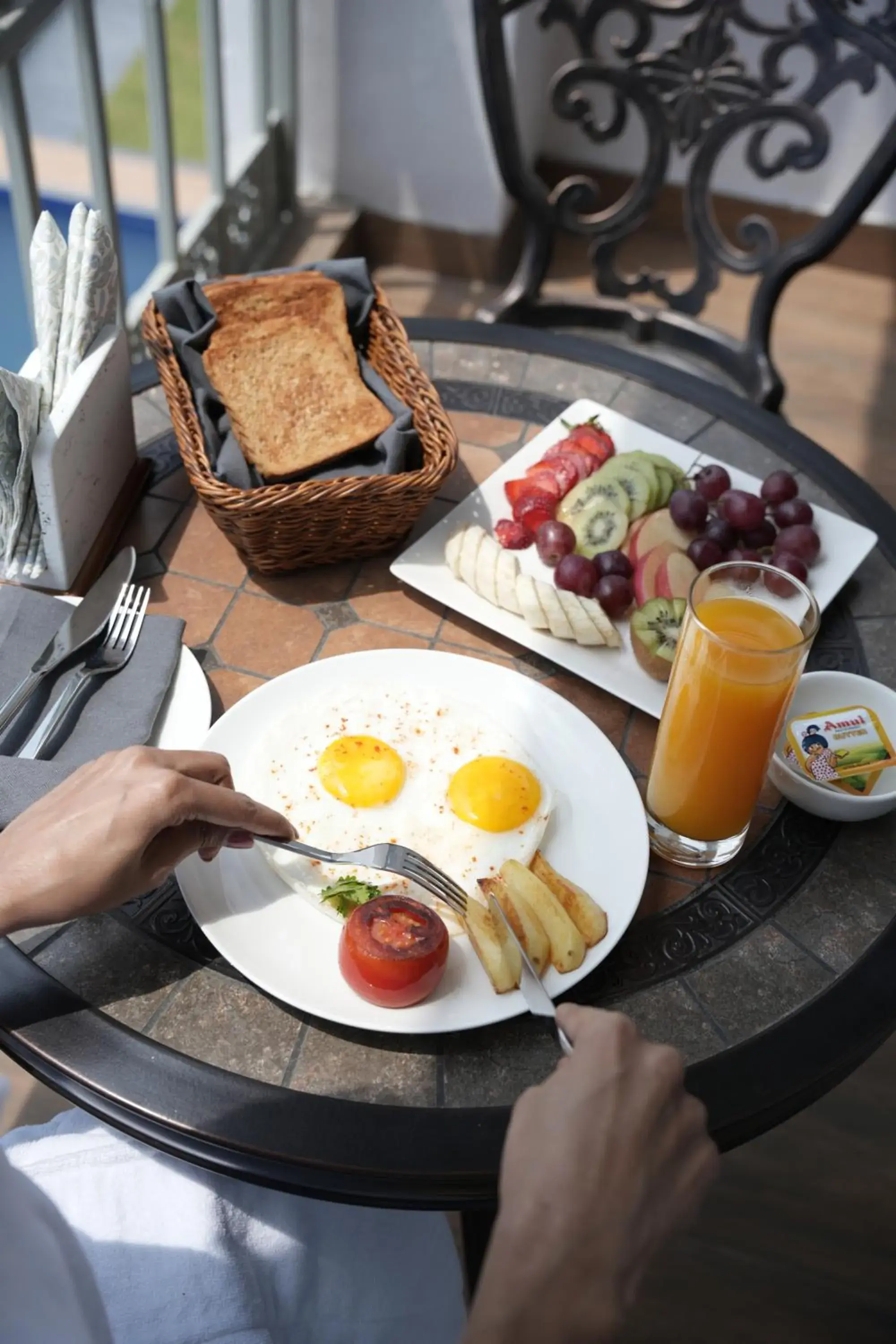 Breakfast in The Belvedere Kasauli Breakfast in The Belvedere Kasauli