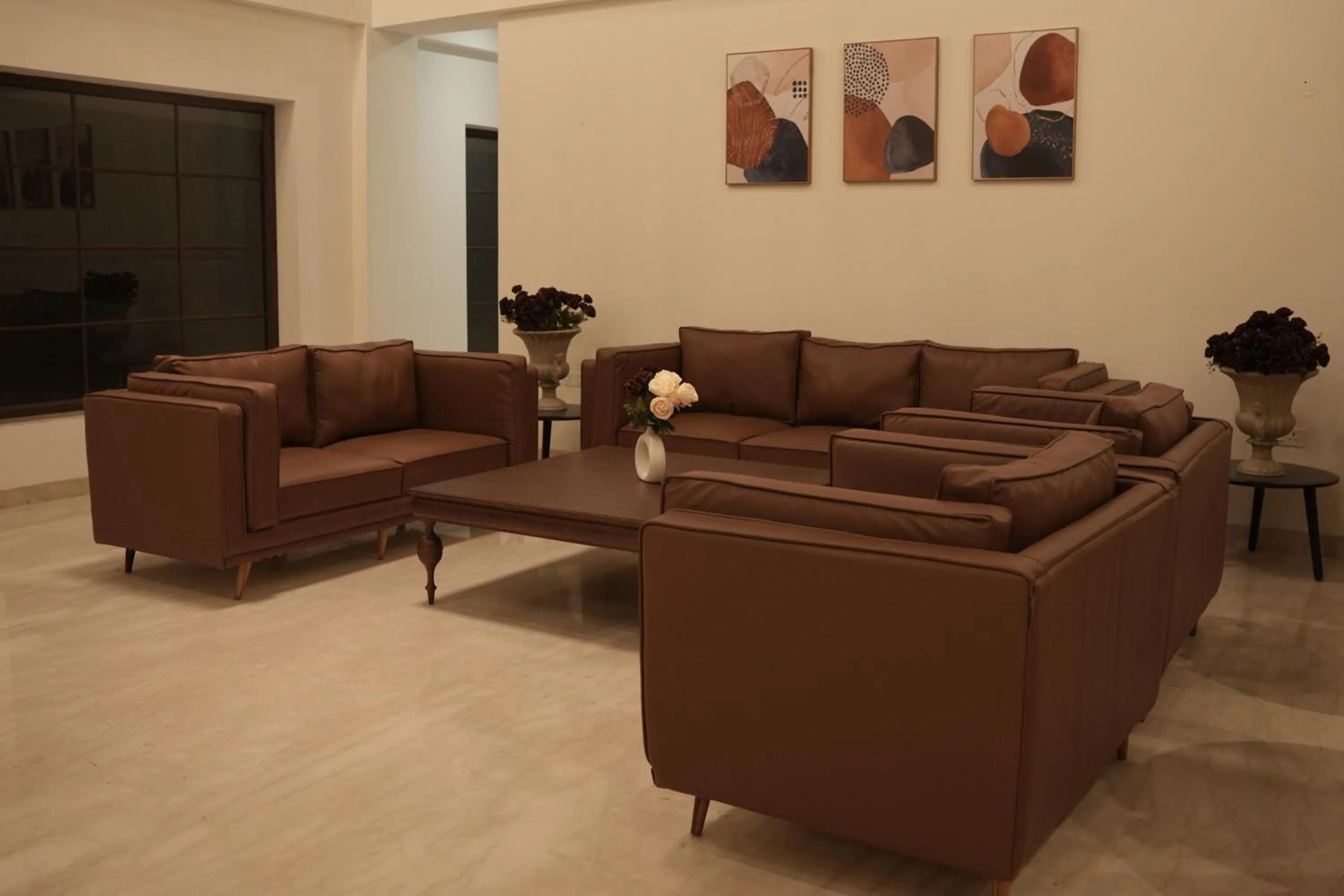 Seating area in The Belvedere Kasauli