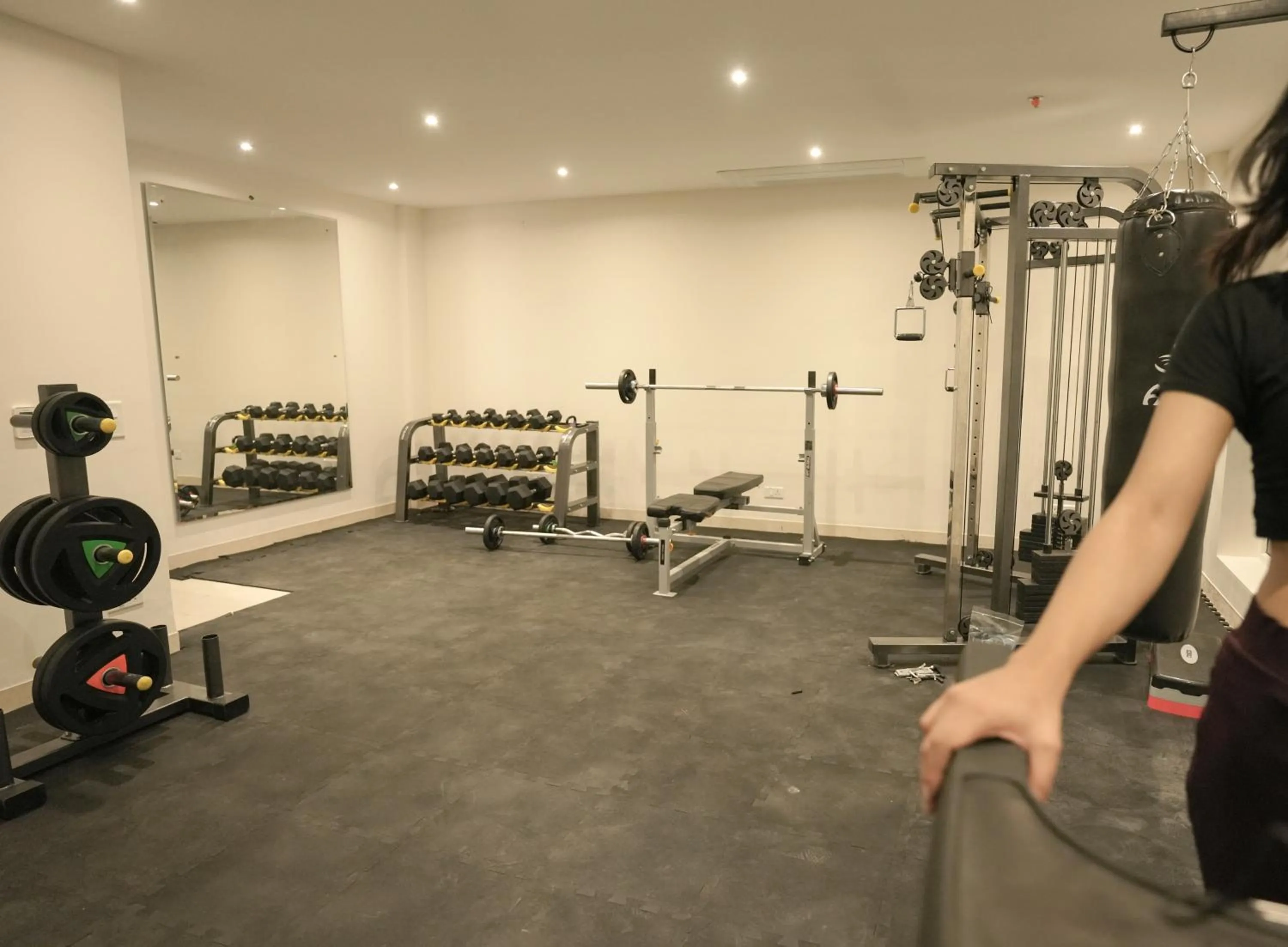 Fitness centre/facilities in The Belvedere Kasauli