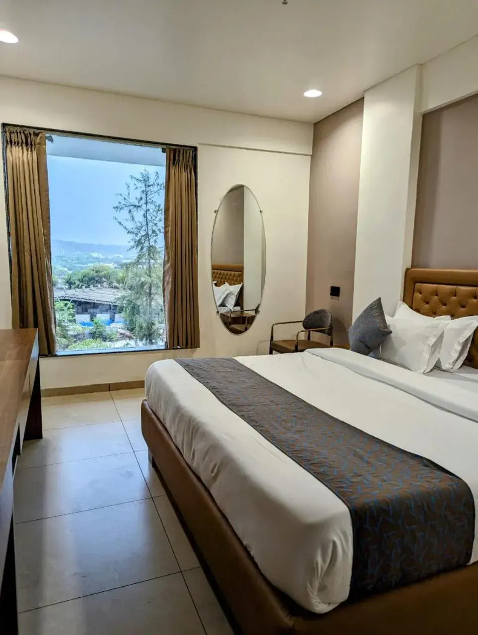 Bed in Hotel Majestic By NxtJen Hospitality Bed in Hotel Majestic By NxtJen Hospitality