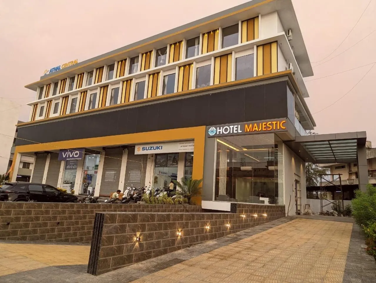 Property building in Hotel Majestic By NxtJen Hospitality