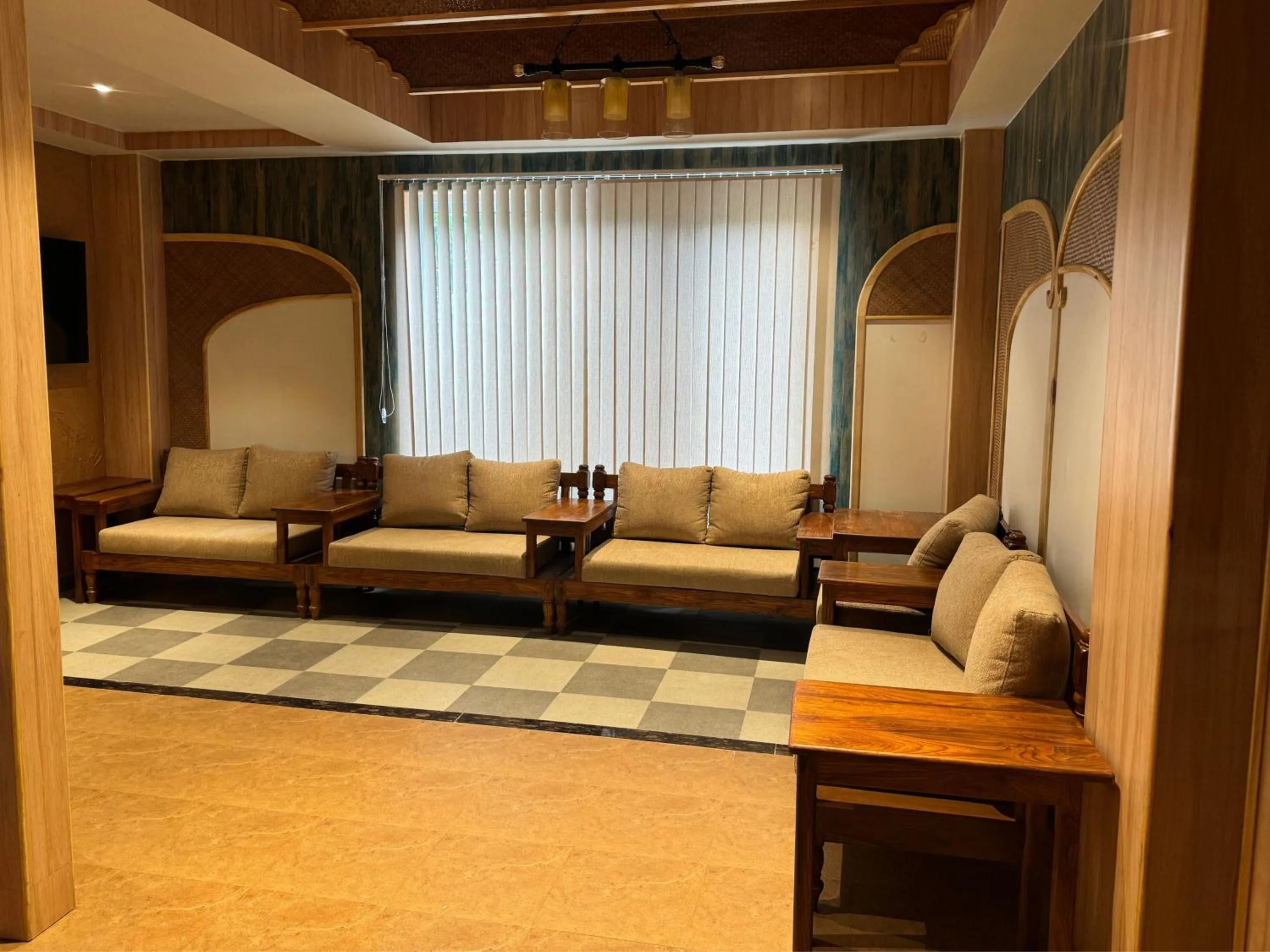 Seating area in Hotel Vistara