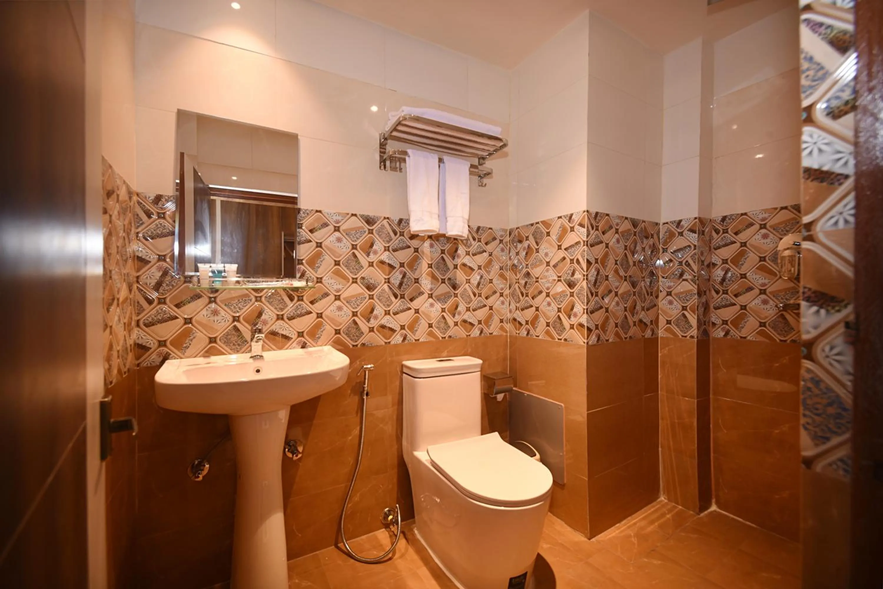 Toilet in Hotel Vistara