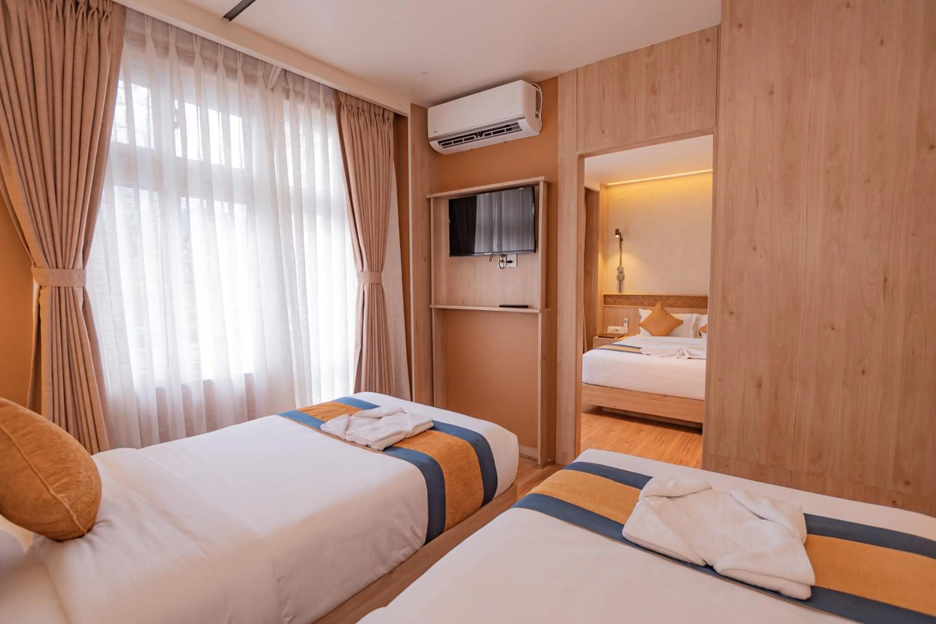 Bed in Hotel Vistara