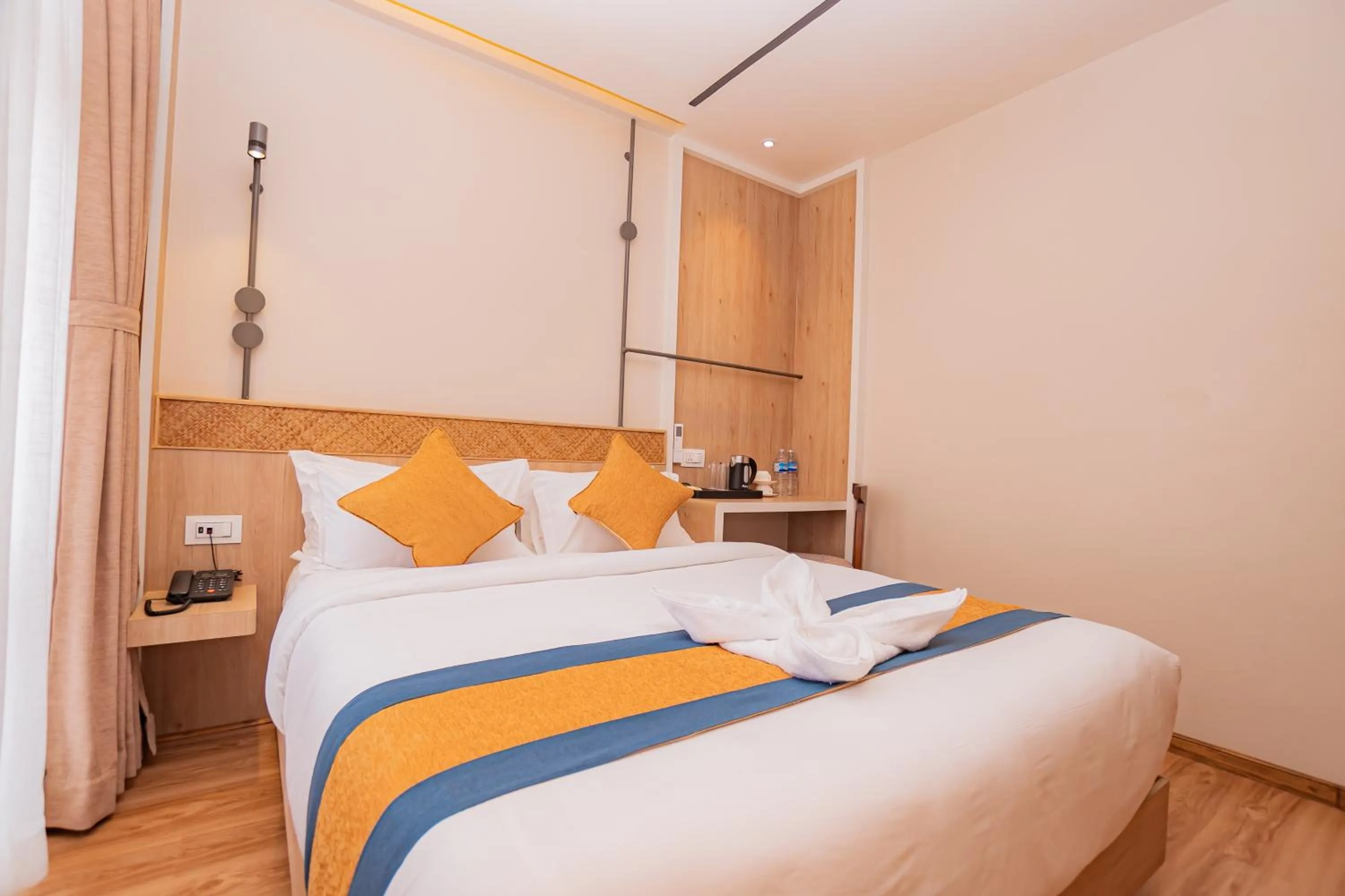 Bed in Hotel Vistara