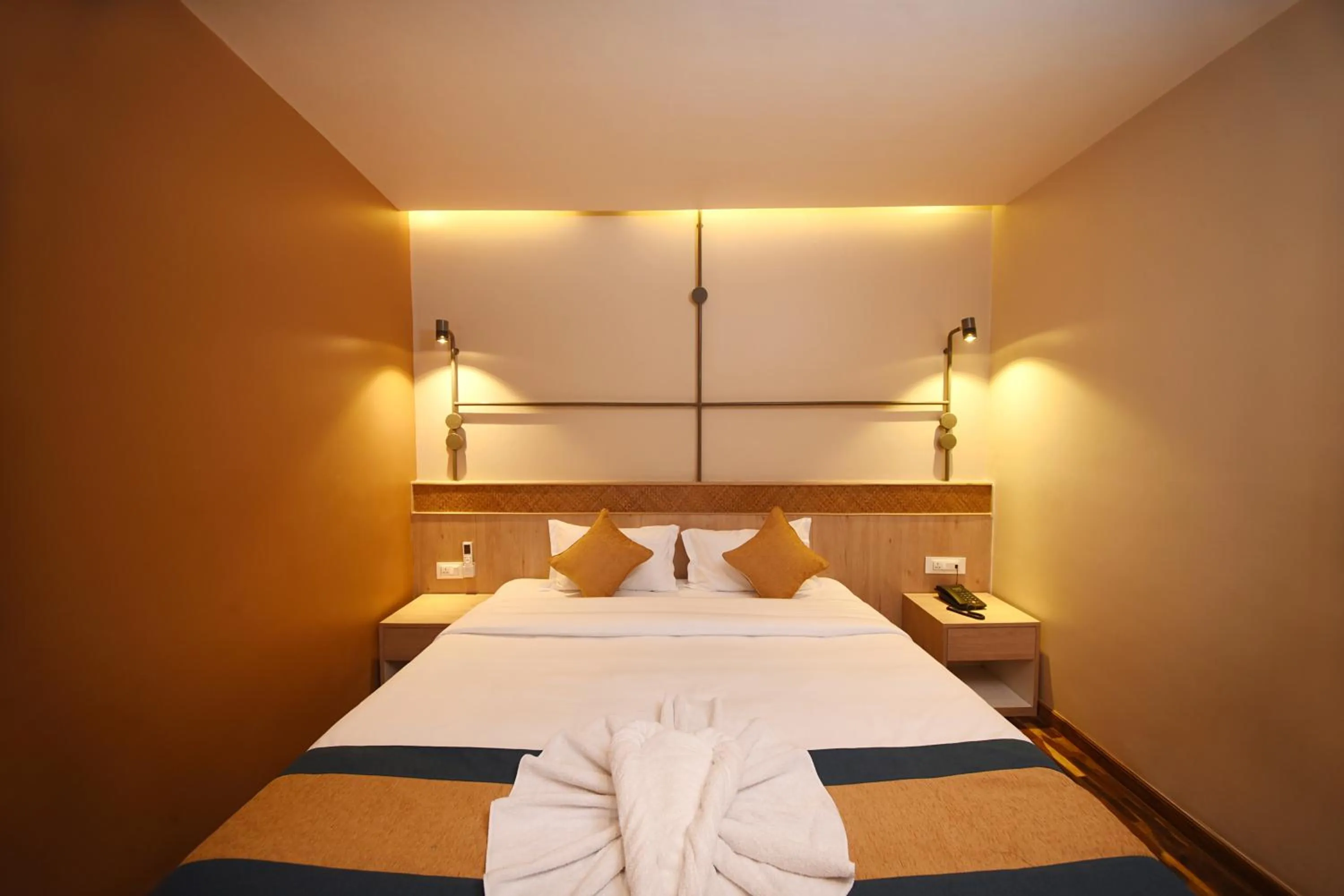 Bed in Hotel Vistara