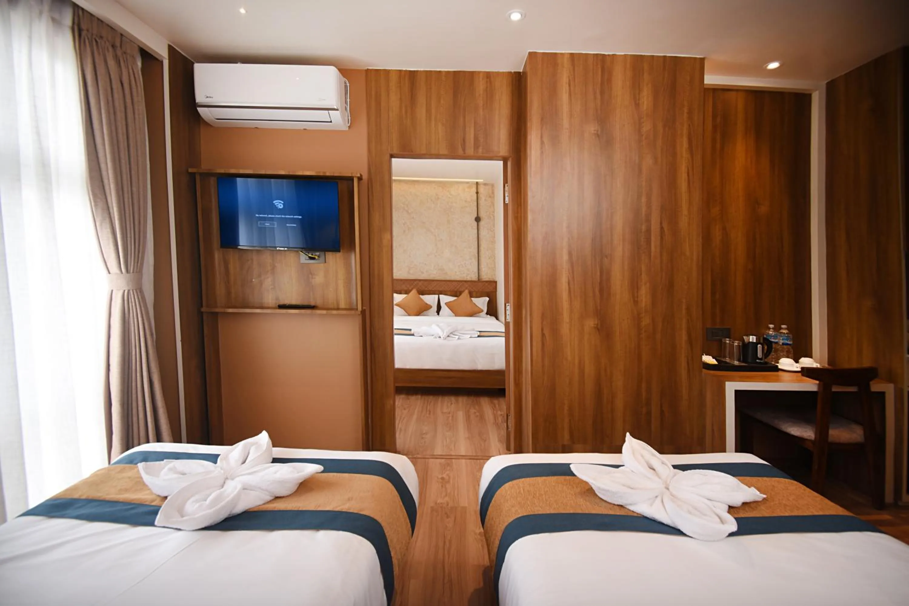 Bed in Hotel Vistara