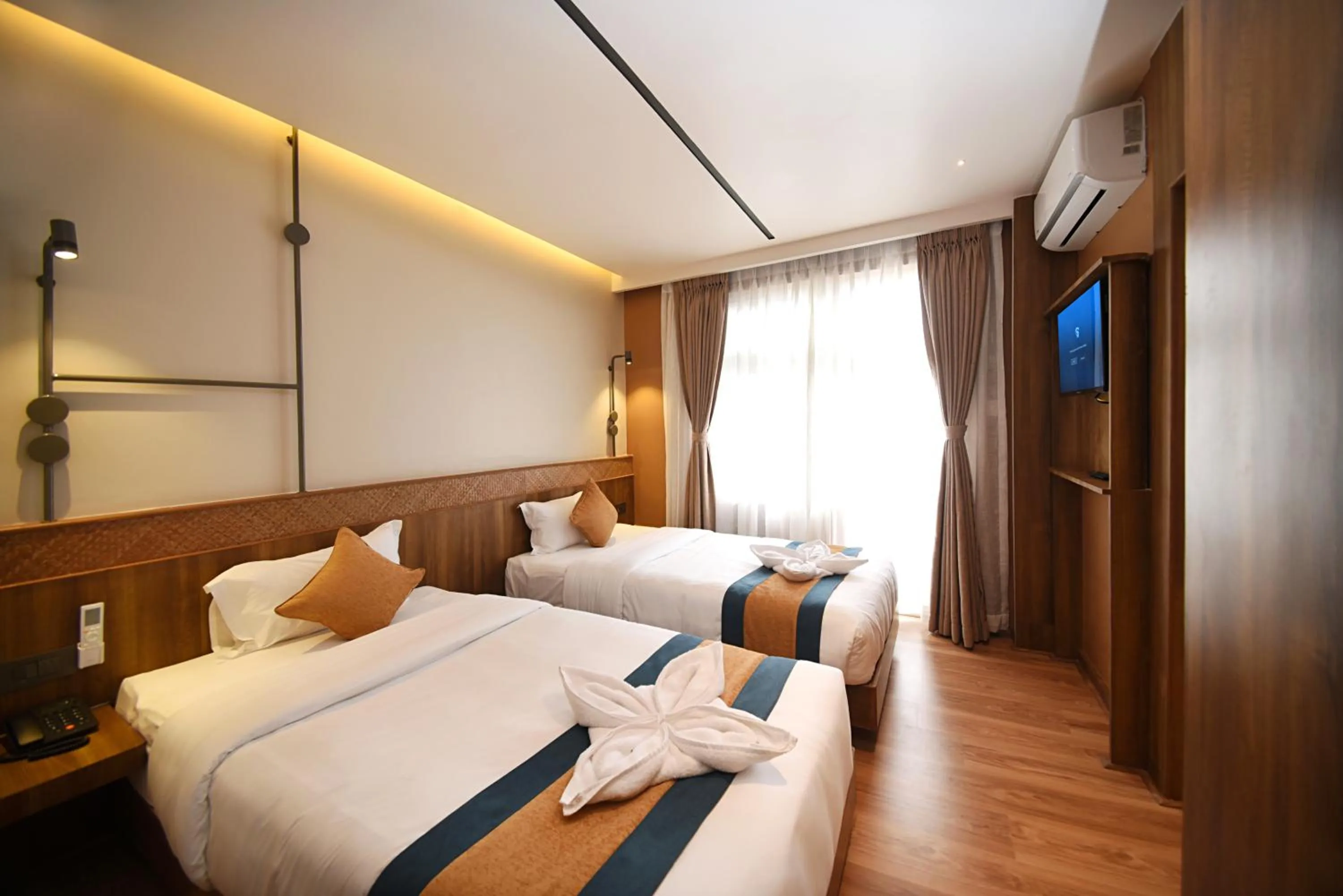 Bed in Hotel Vistara