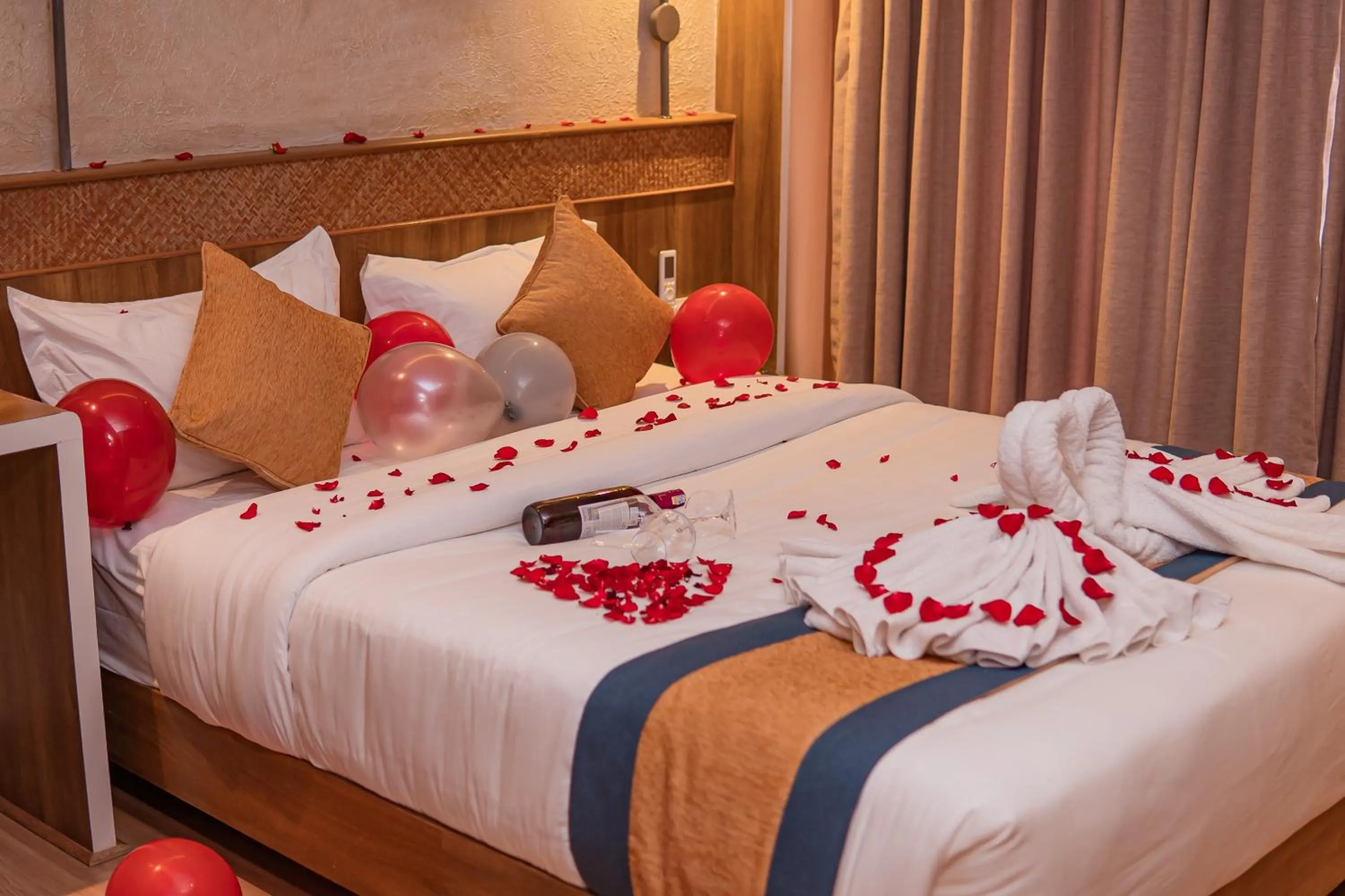 Bed in Hotel Vistara