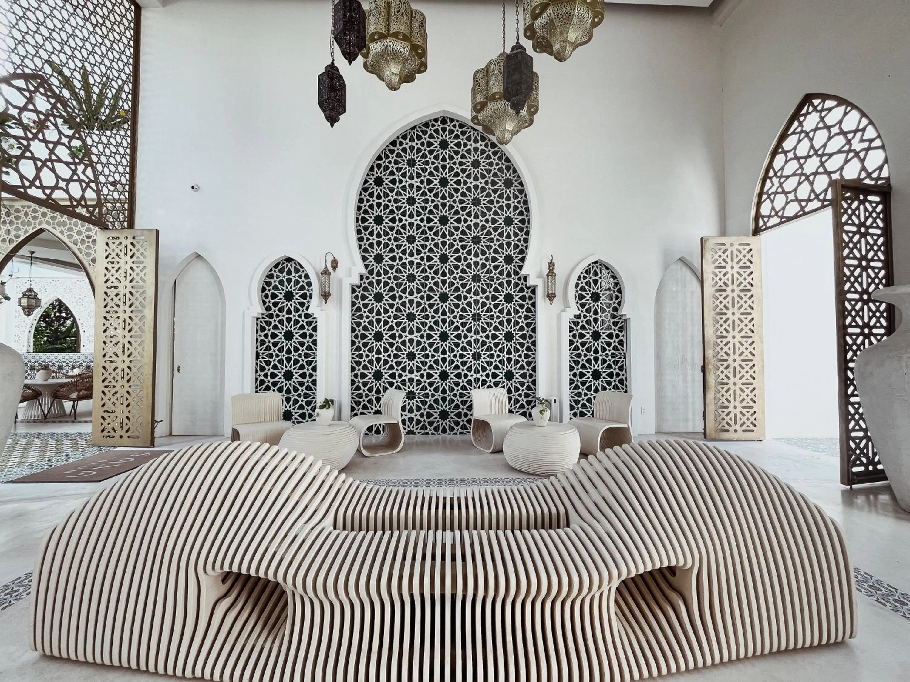 Lobby or reception, Bed in Sana Tulum Beachfront Boutique Hotel