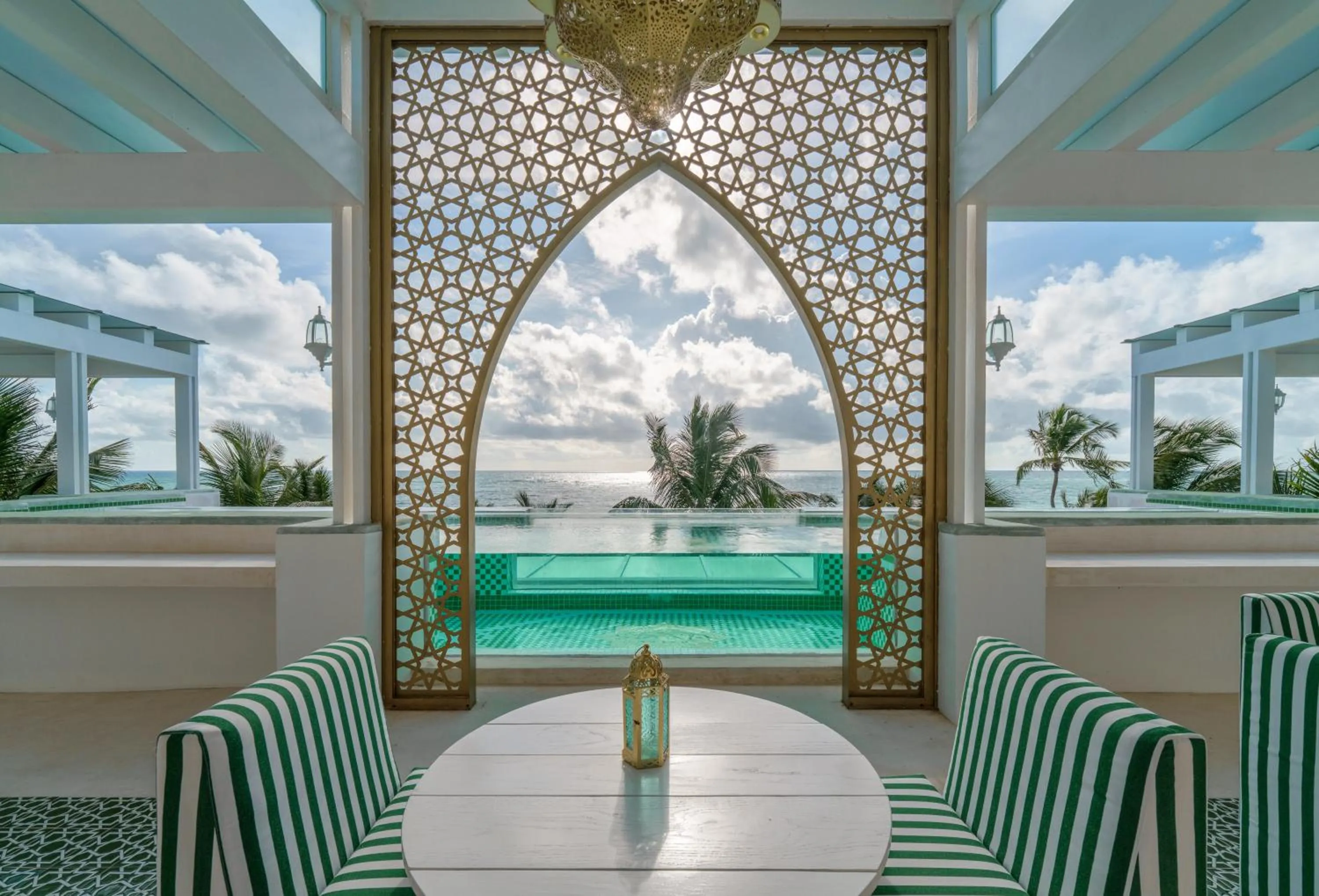 Pool view in Sana Tulum Beachfront Boutique Hotel