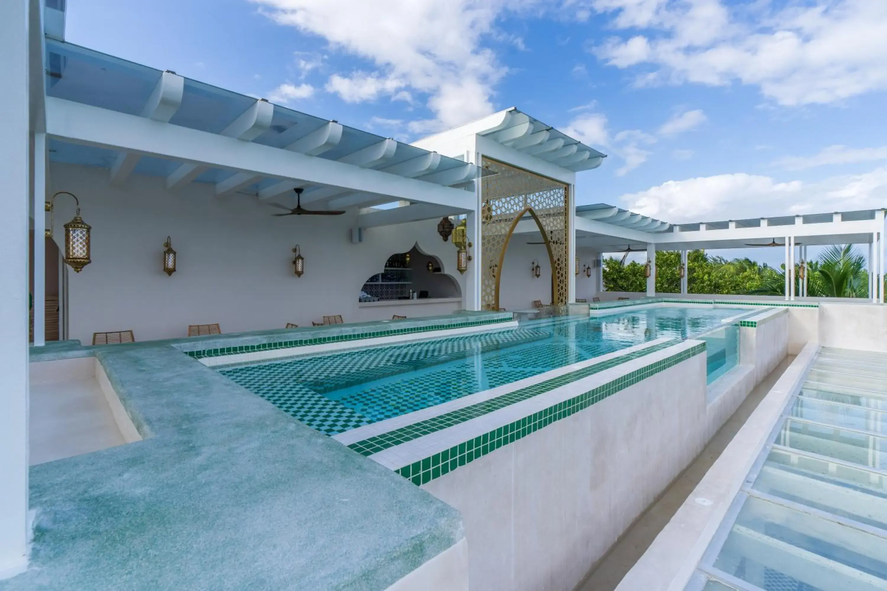 Swimming pool in Sana Tulum Beachfront Boutique Hotel Swimming pool in Sana Tulum Beachfront Boutique Hotel