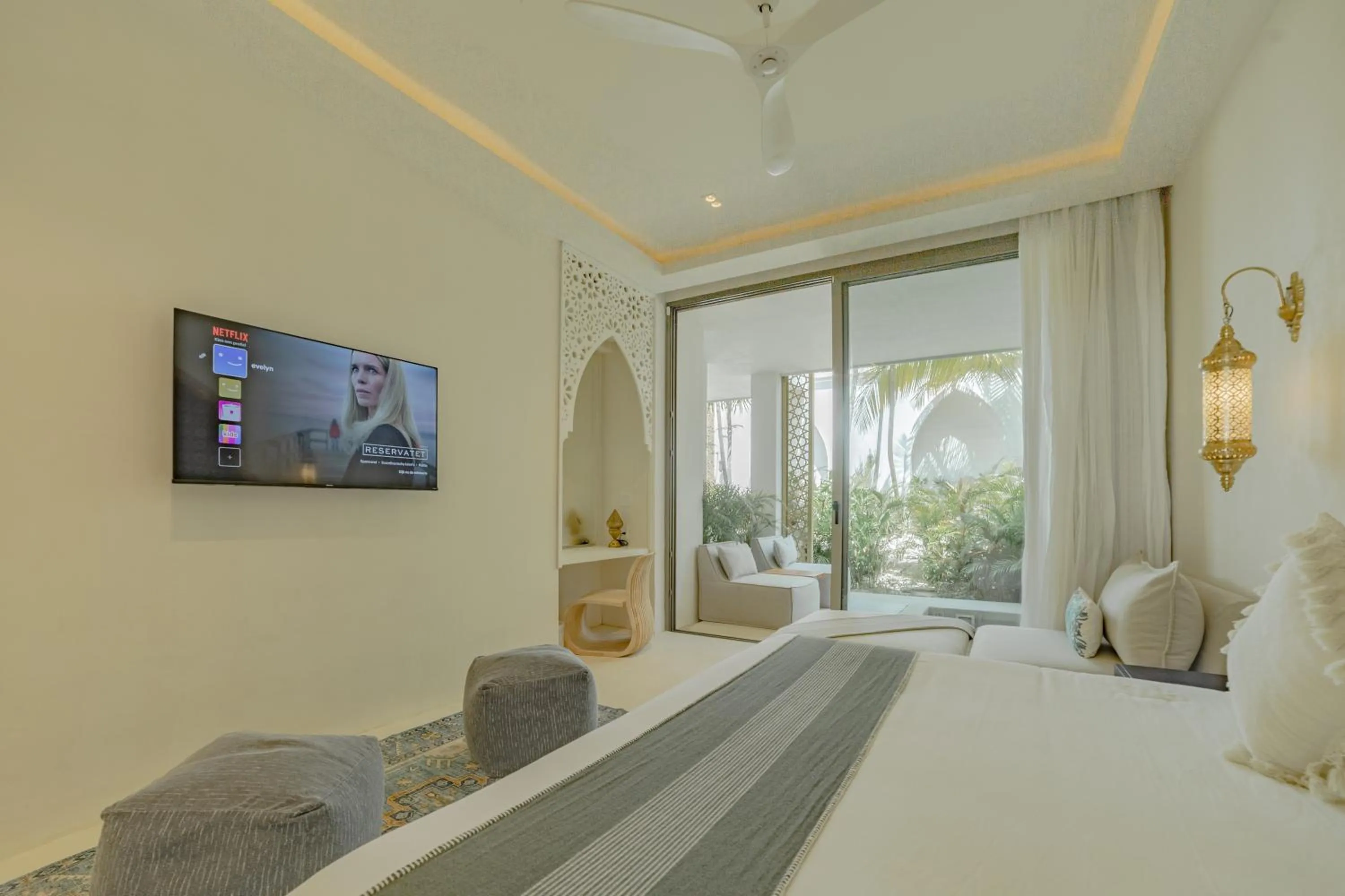 Bed in Sana Tulum Beachfront Boutique Hotel