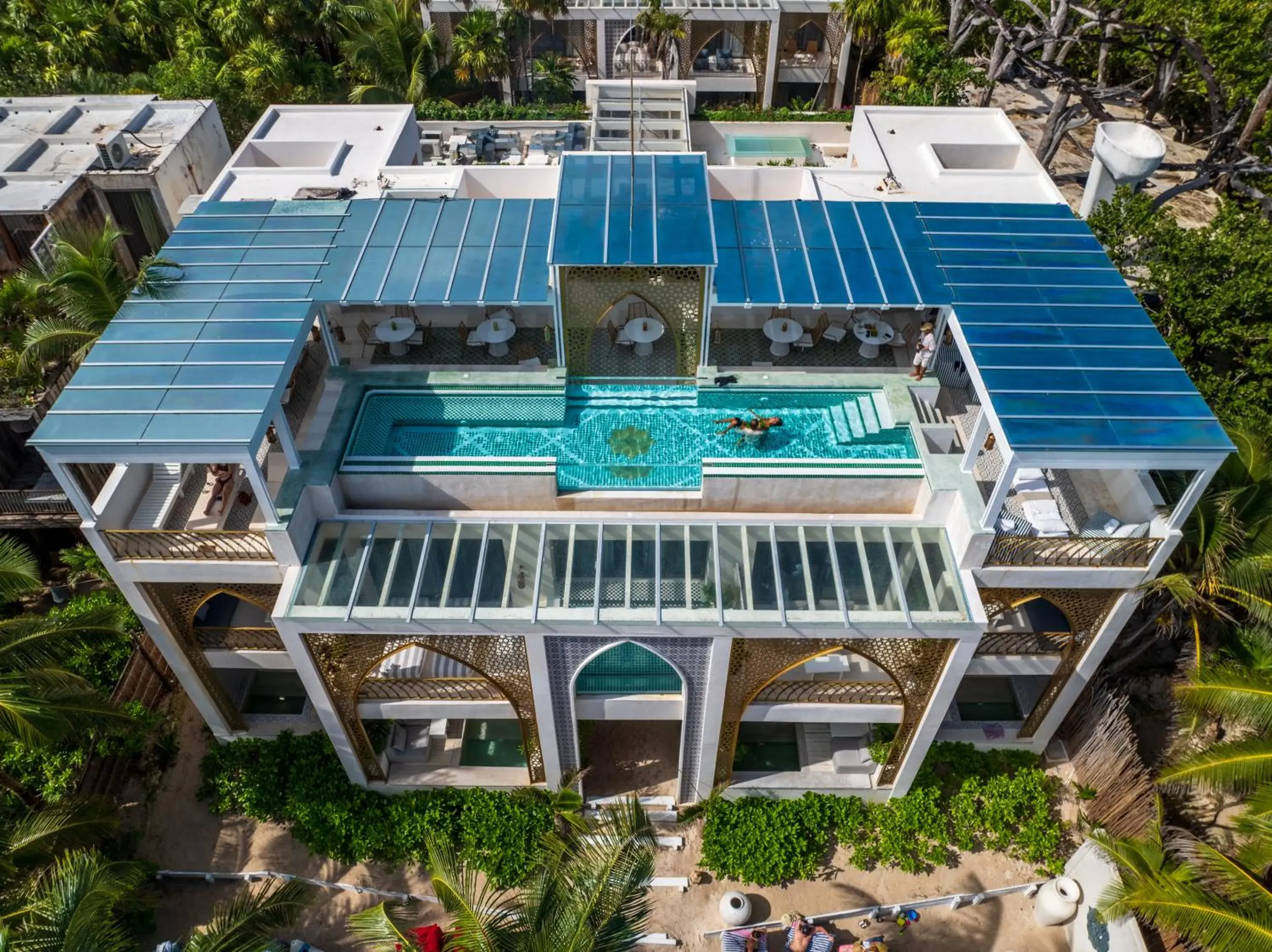 Property building in Sana Tulum Beachfront Boutique Hotel Property building in Sana Tulum Beachfront Boutique Hotel