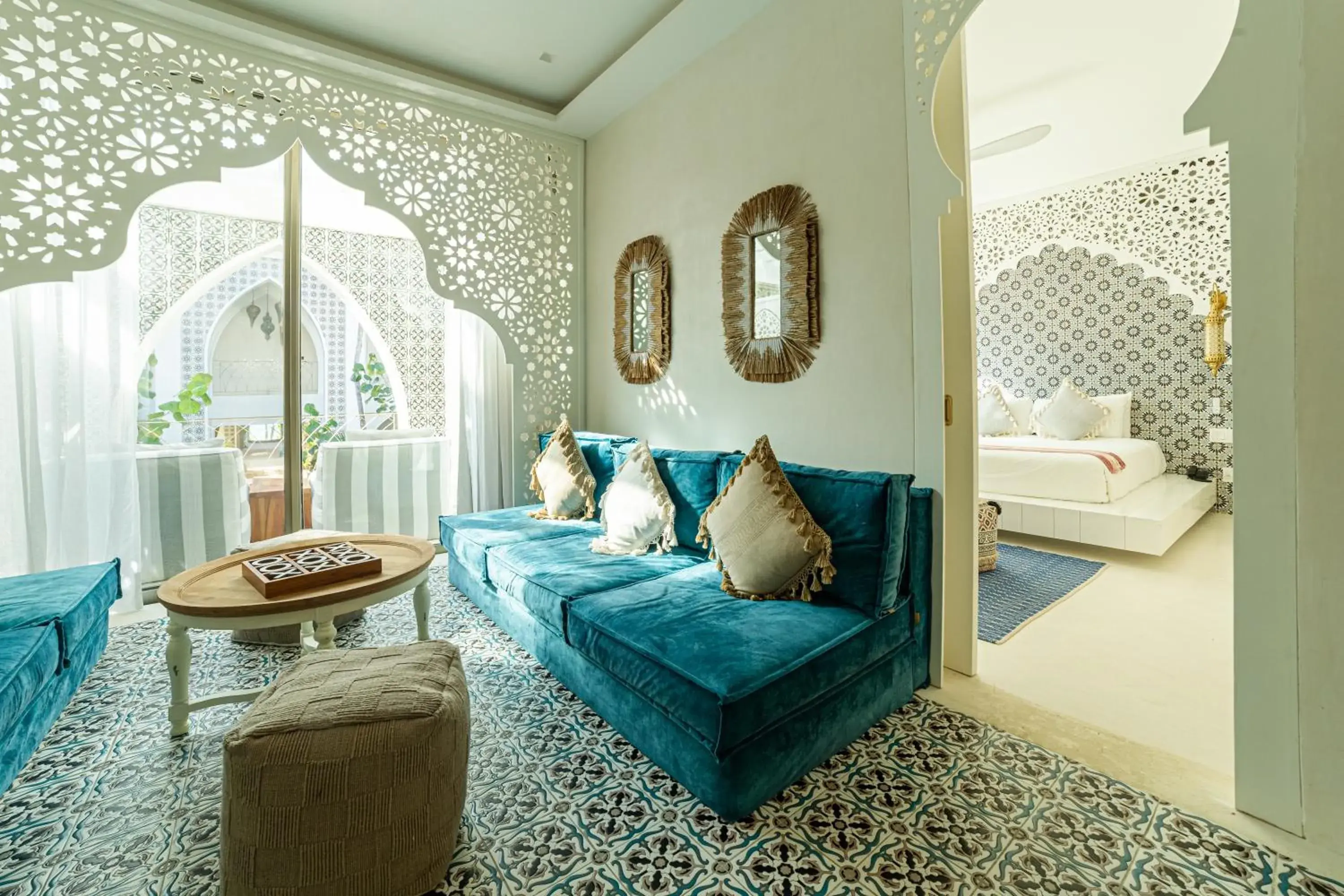 Bed in Sana Tulum Beachfront Boutique Hotel Bed in Sana Tulum Beachfront Boutique Hotel