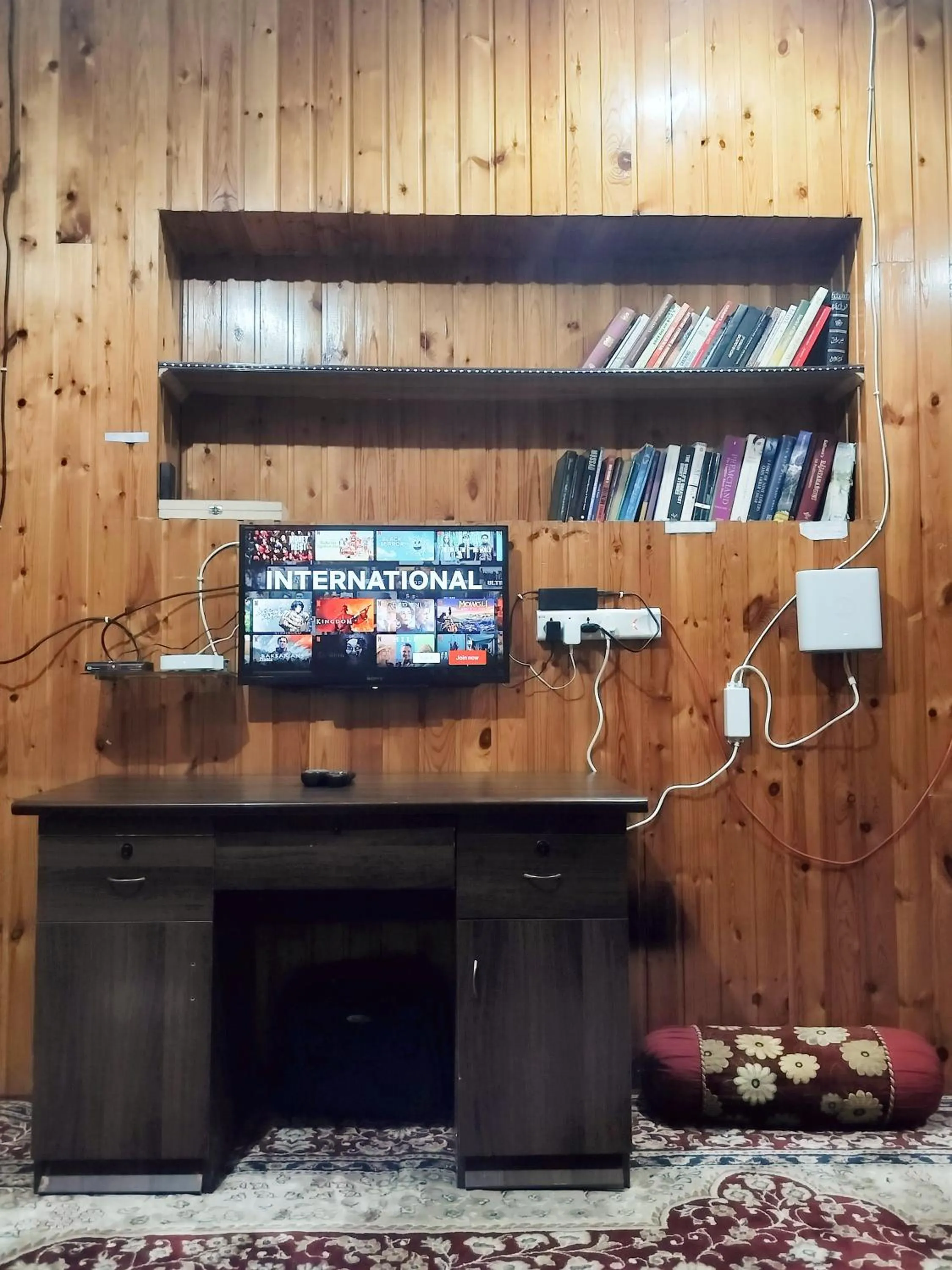 Living room in The Bilt farmhouse