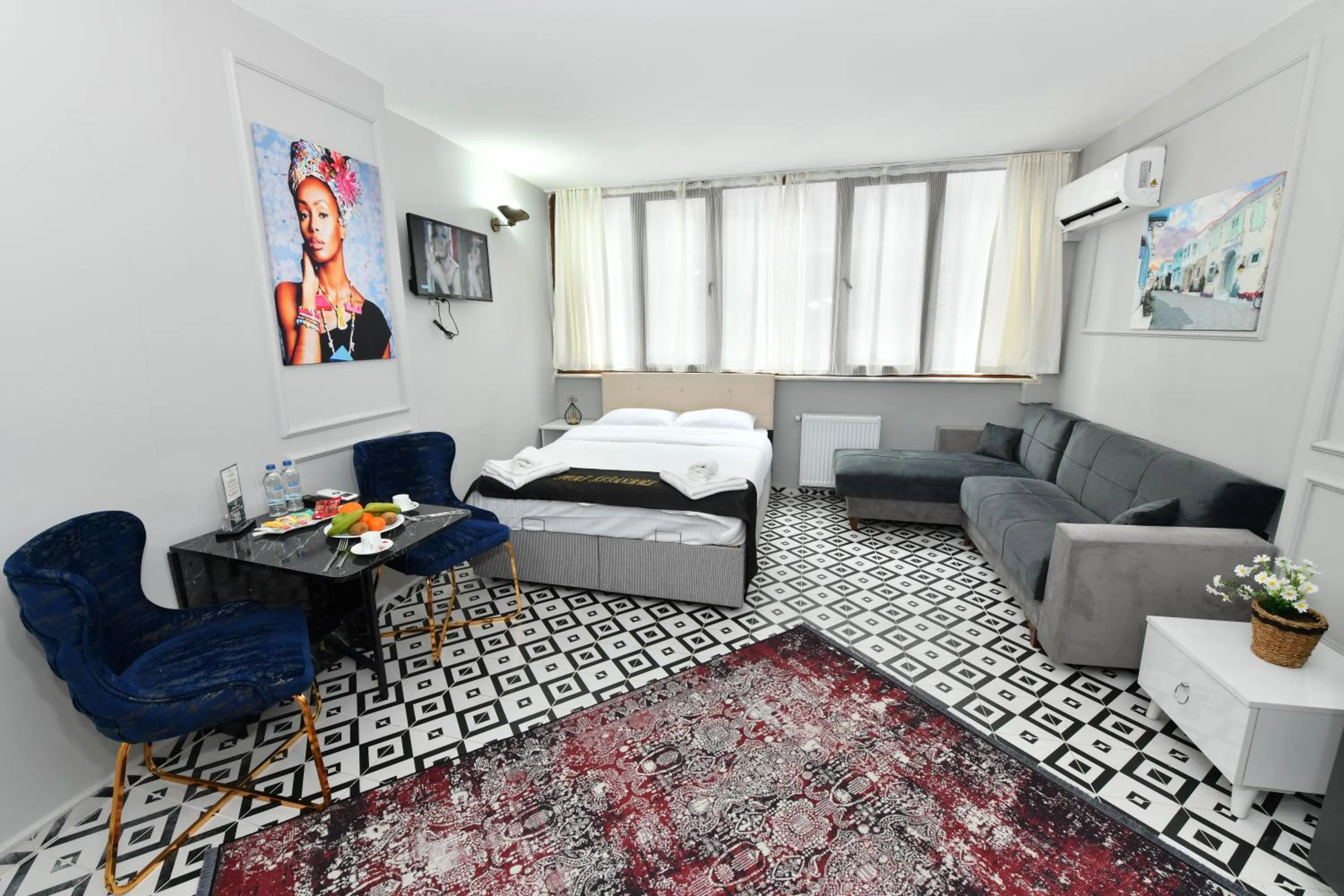 Bed in İstanbul Port Hotel