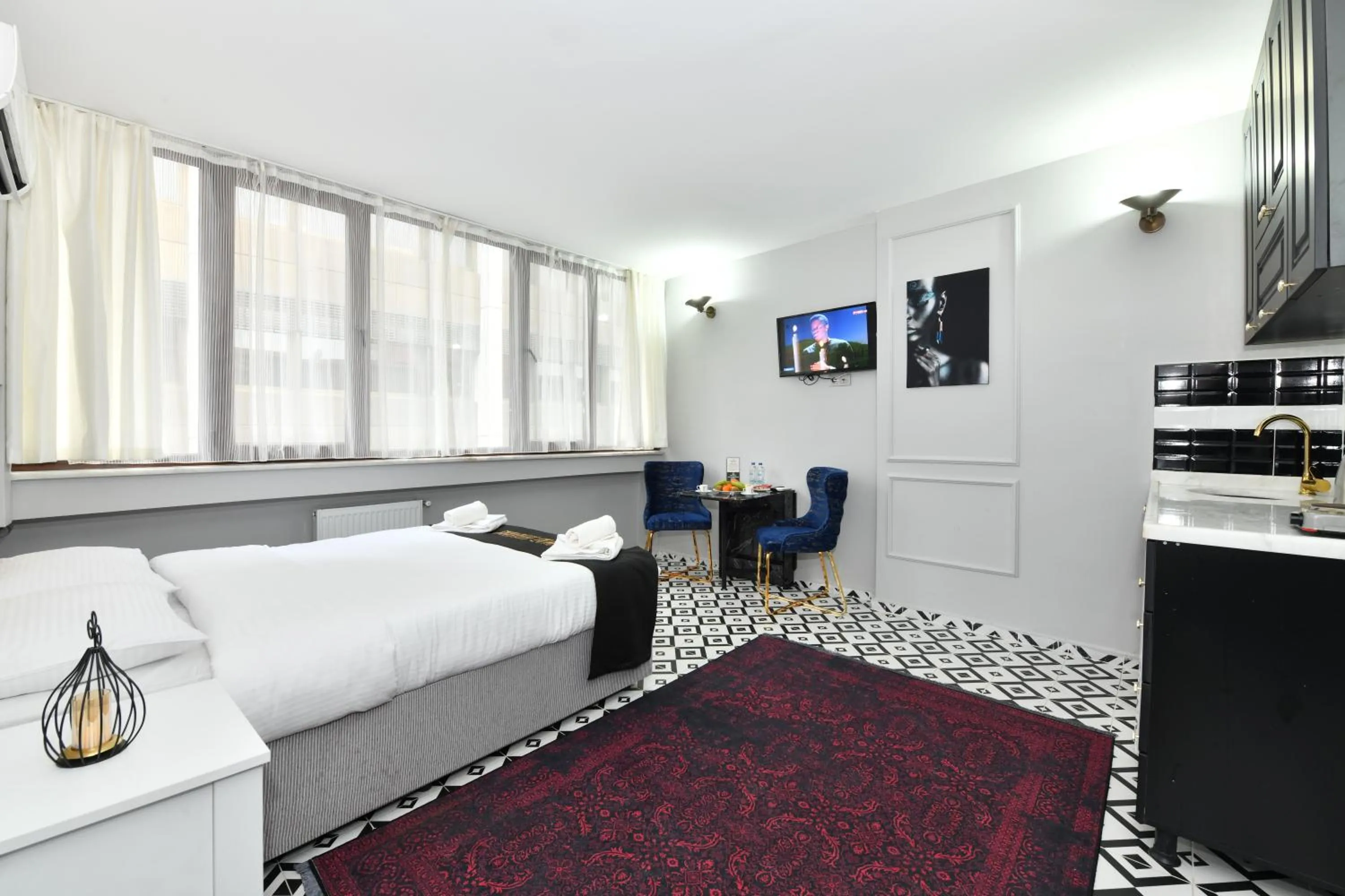 Bed in İstanbul Port Hotel