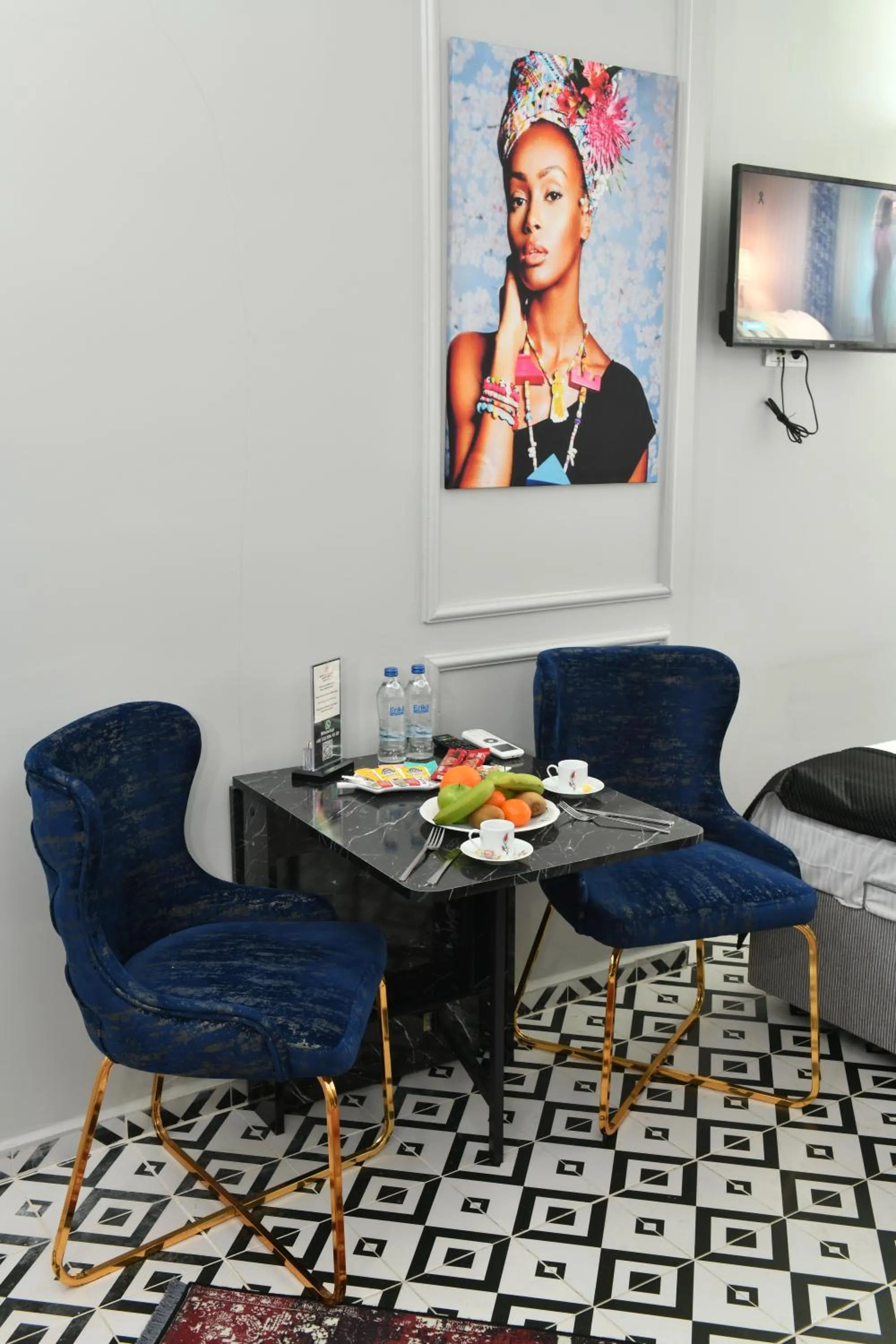 Seating area in İstanbul Port Hotel